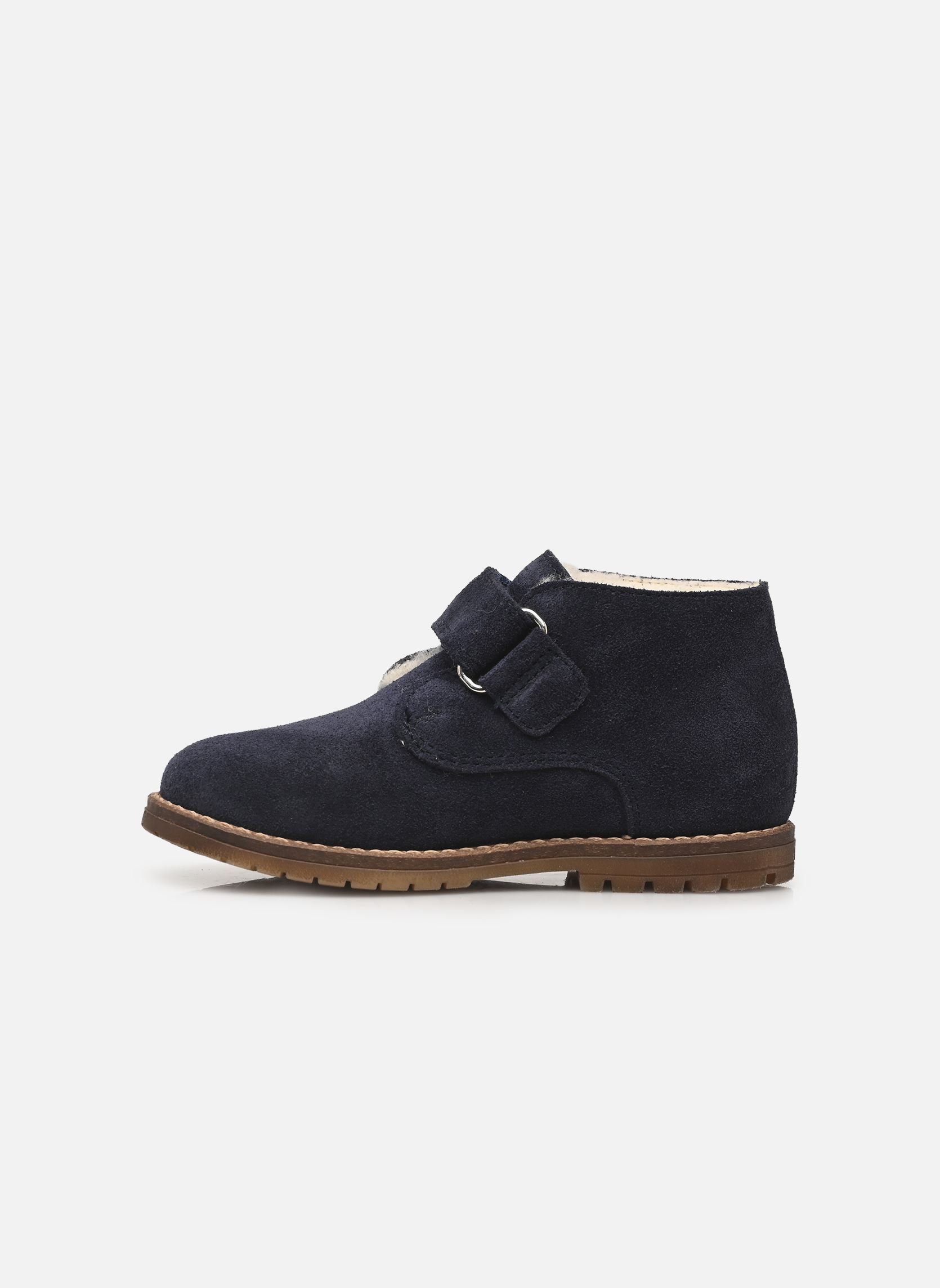Enkellaarsjes T&C 2 EASY FUR jongens blauw Tartine et Chocolat Enkellaarsjes T&C 2 EASY FUR jongens blauw MARINE