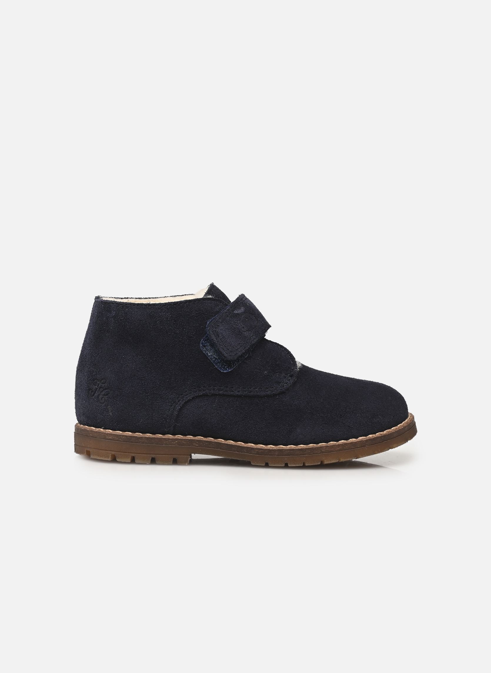 Enkellaarsjes T&C 2 EASY FUR jongens blauw Tartine et Chocolat Enkellaarsjes T&C 2 EASY FUR jongens blauw MARINE