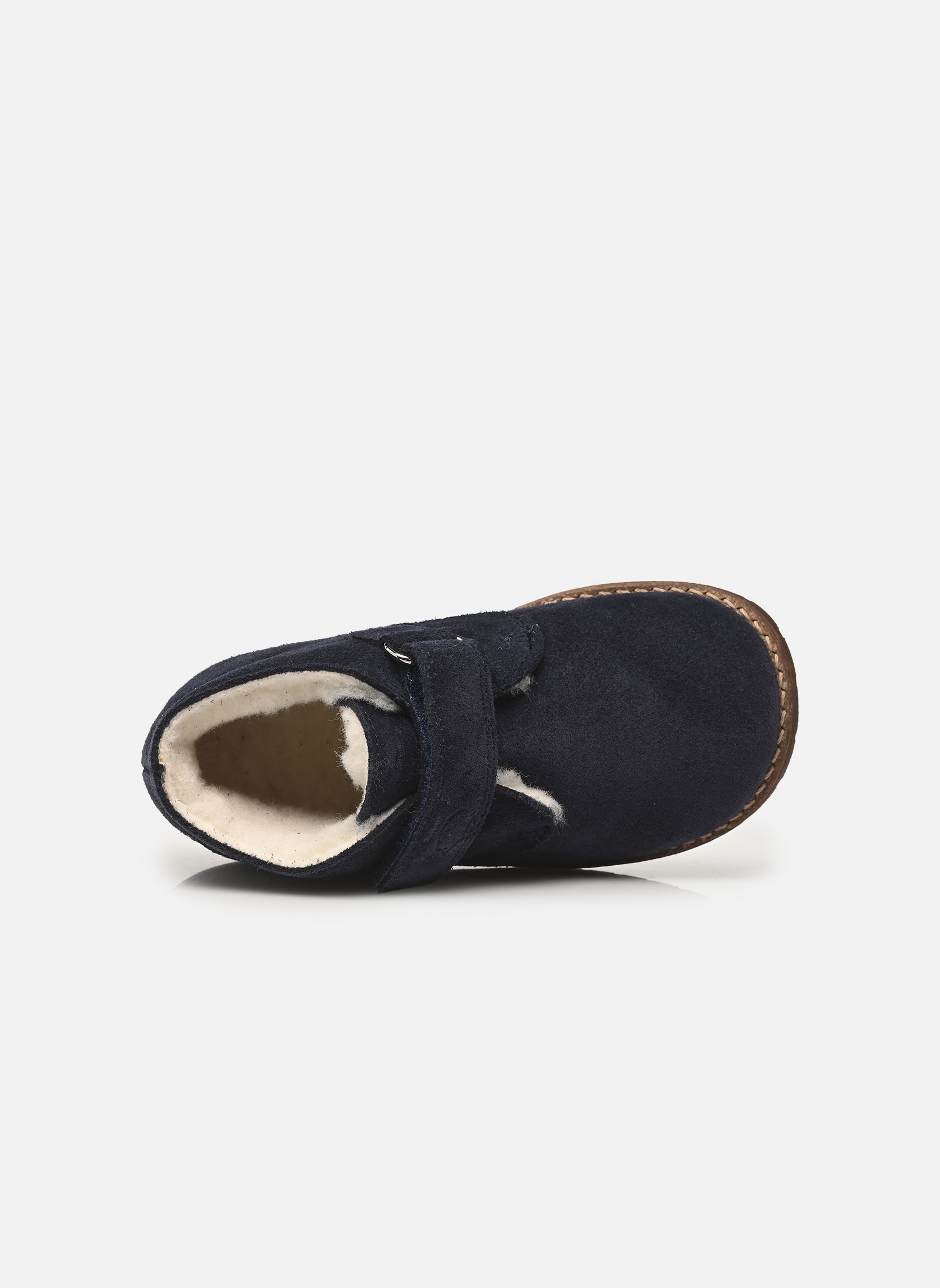 Enkellaarsjes T&C 2 EASY FUR jongens blauw Tartine et Chocolat Enkellaarsjes T&C 2 EASY FUR jongens blauw MARINE