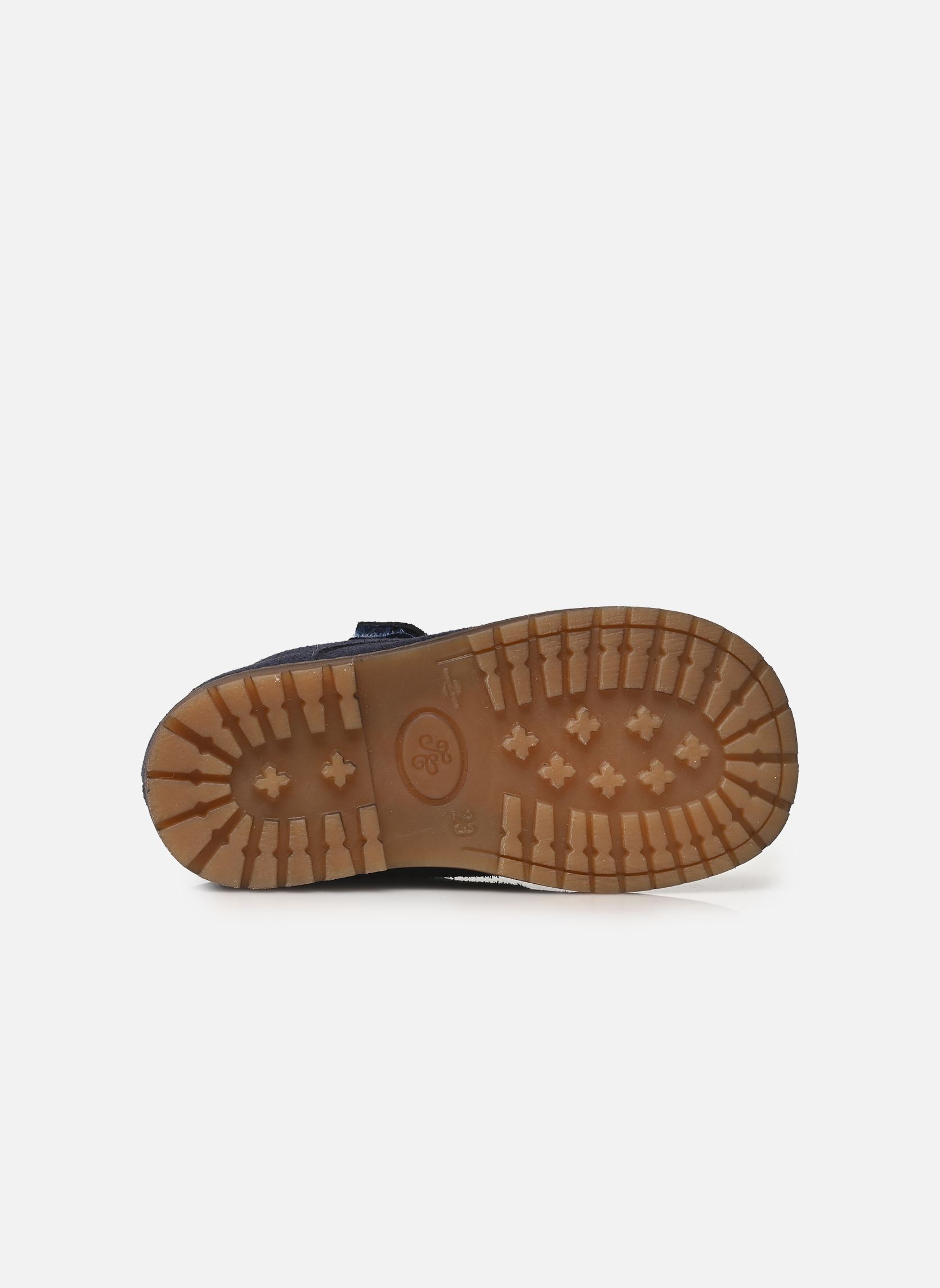 Enkellaarsjes T&C 2 EASY FUR jongens blauw Tartine et Chocolat Enkellaarsjes T&C 2 EASY FUR jongens blauw MARINE