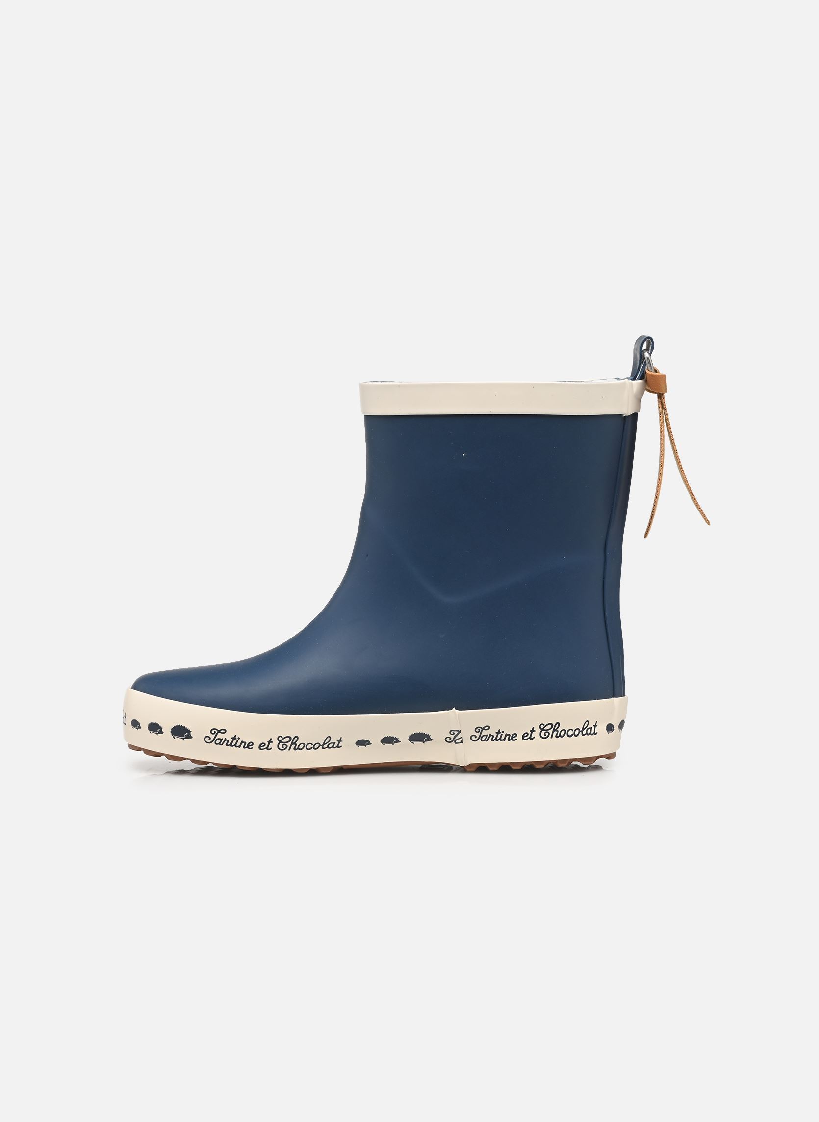 Bottes de pluie TC WELLY PATCH garçon bleu Tartine et Chocolat Bottes de pluie TC WELLY PATCH garçon bleu NAVY