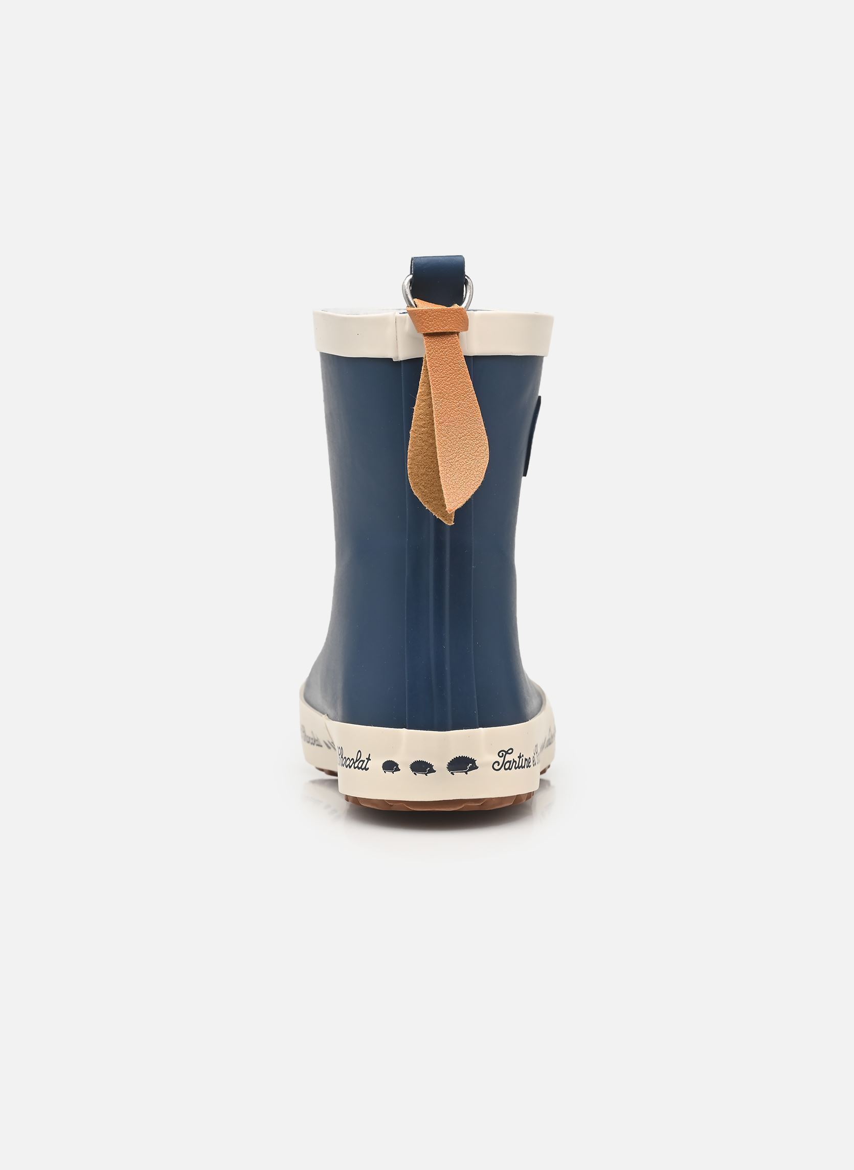 Bottes de pluie TC WELLY PATCH garçon bleu Tartine et Chocolat Bottes de pluie TC WELLY PATCH garçon bleu NAVY