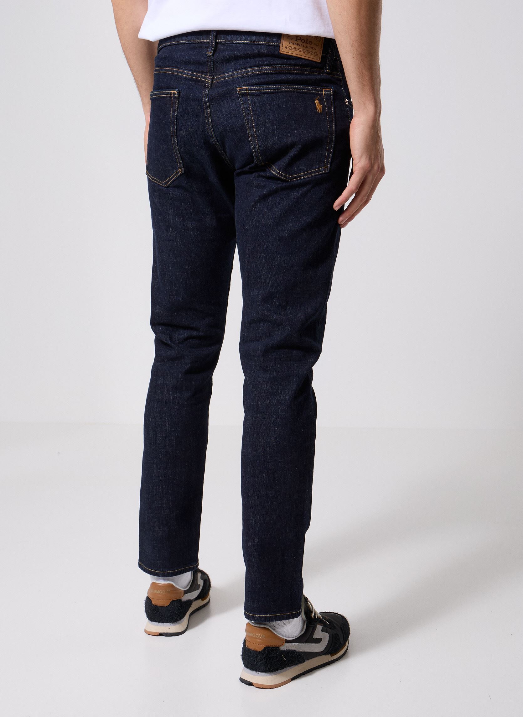 Straight Fit Jeans Parkside Act-Full Length-Straight herren blau Polo Ralph Lauren Straight Fit Jeans Parkside Act-Full Length-Straight herren blau RINSE STRETCH