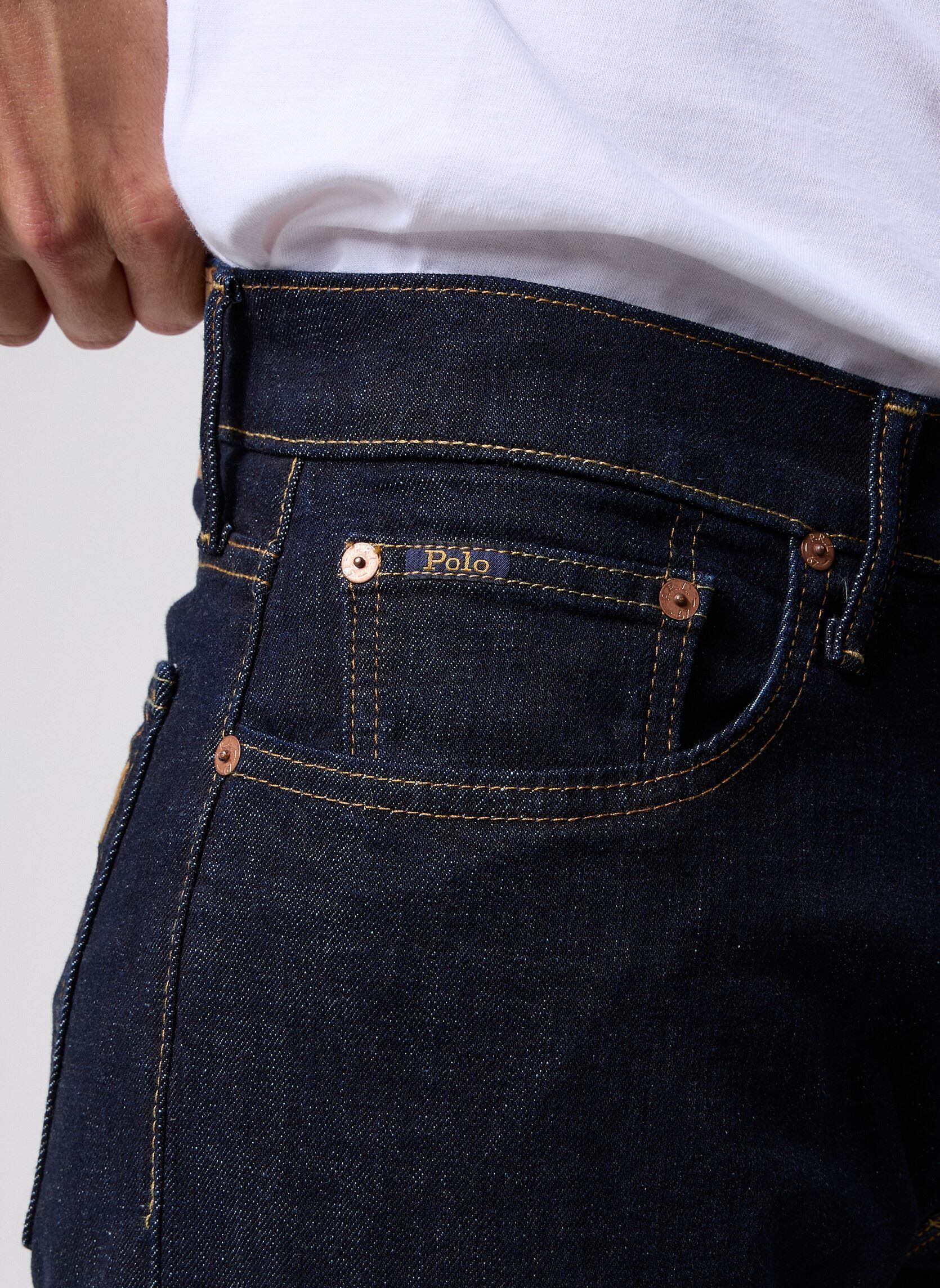 Straight Fit Jeans Parkside Act-Full Length-Straight herren blau Polo Ralph Lauren Straight Fit Jeans Parkside Act-Full Length-Straight herren blau RINSE STRETCH