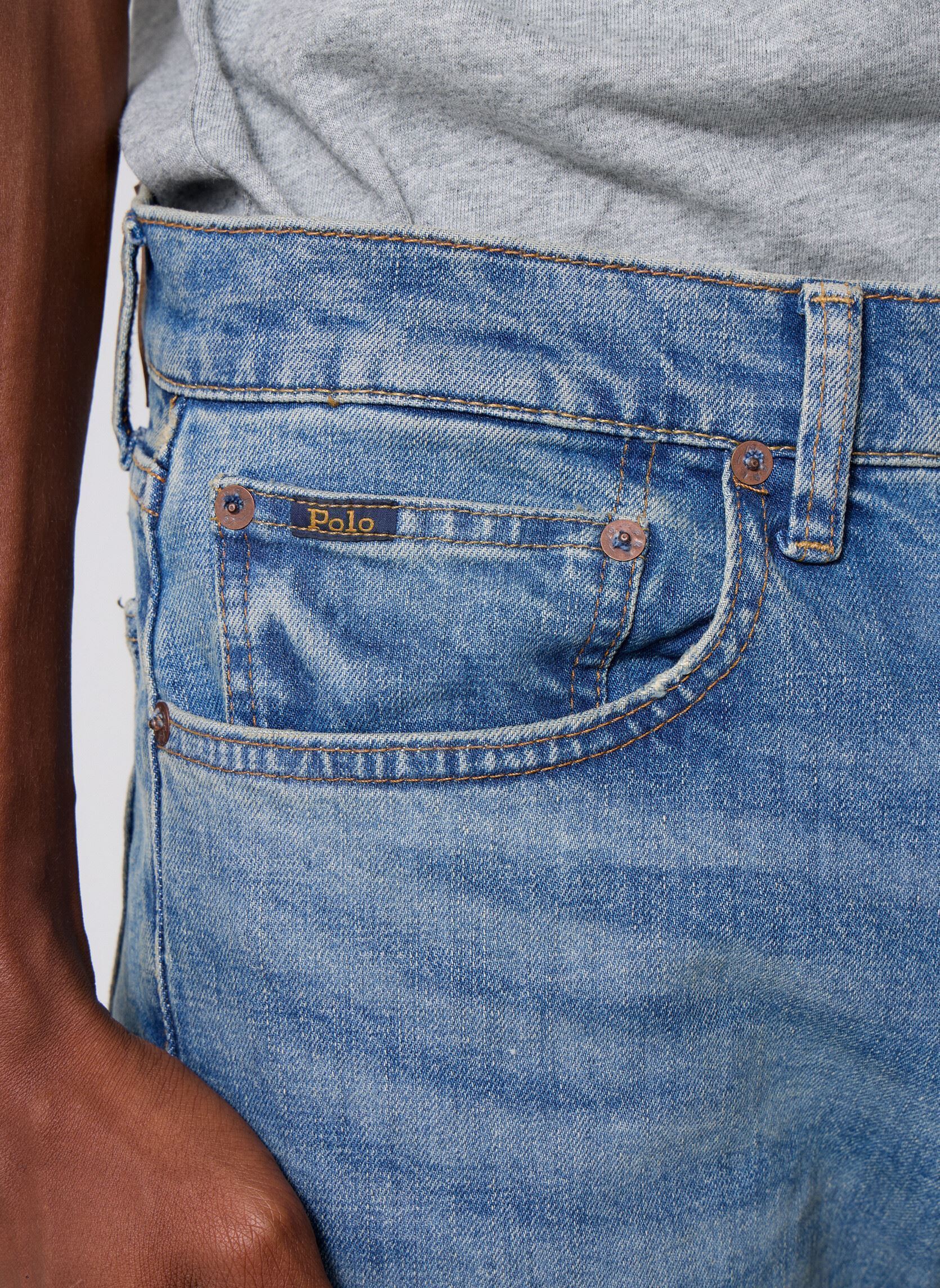 Straight Fit Jeans Parkside Act-Full Length-Straight herren blau Polo Ralph Lauren Straight Fit Jeans Parkside Act-Full Length-Straight herren blau DIXON STRETCH