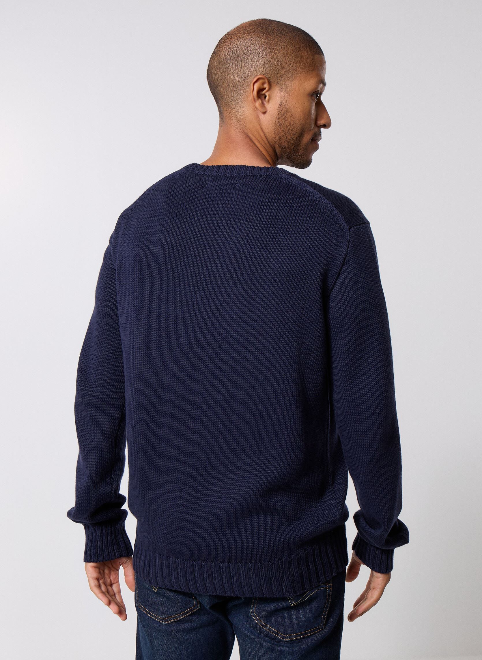 Pullover Ls Cn Flag-Long Sleeve-Pullover herren blau Polo Ralph Lauren Pullover Ls Cn Flag-Long Sleeve-Pullover herren blau Hunter Navy