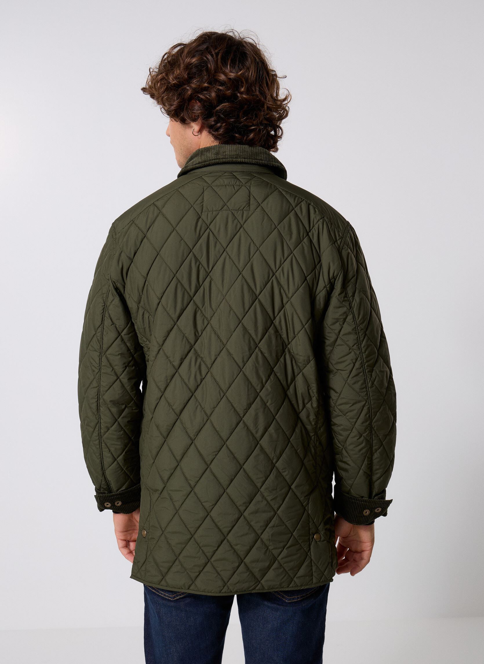 Chaquetas acolchadas Qlt Car Coat-Insulated-Coat herren verde Polo ...