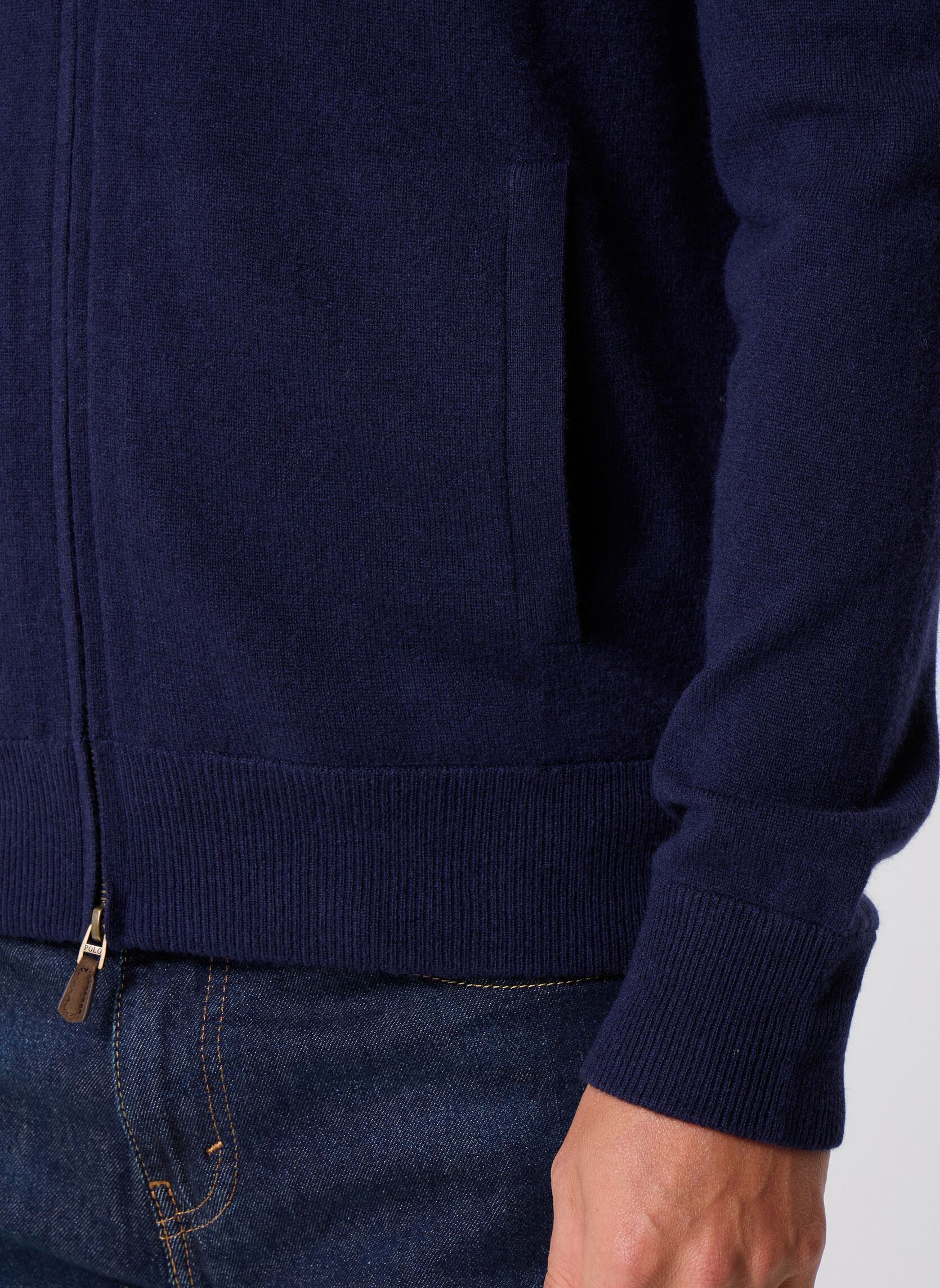 Gilets Ls Fz Pp-Long Sleeve-Full Zip homme bleu Polo Ralph Lauren Gilets Ls Fz Pp-Long Sleeve-Full Zip homme bleu HUNTER NAVY