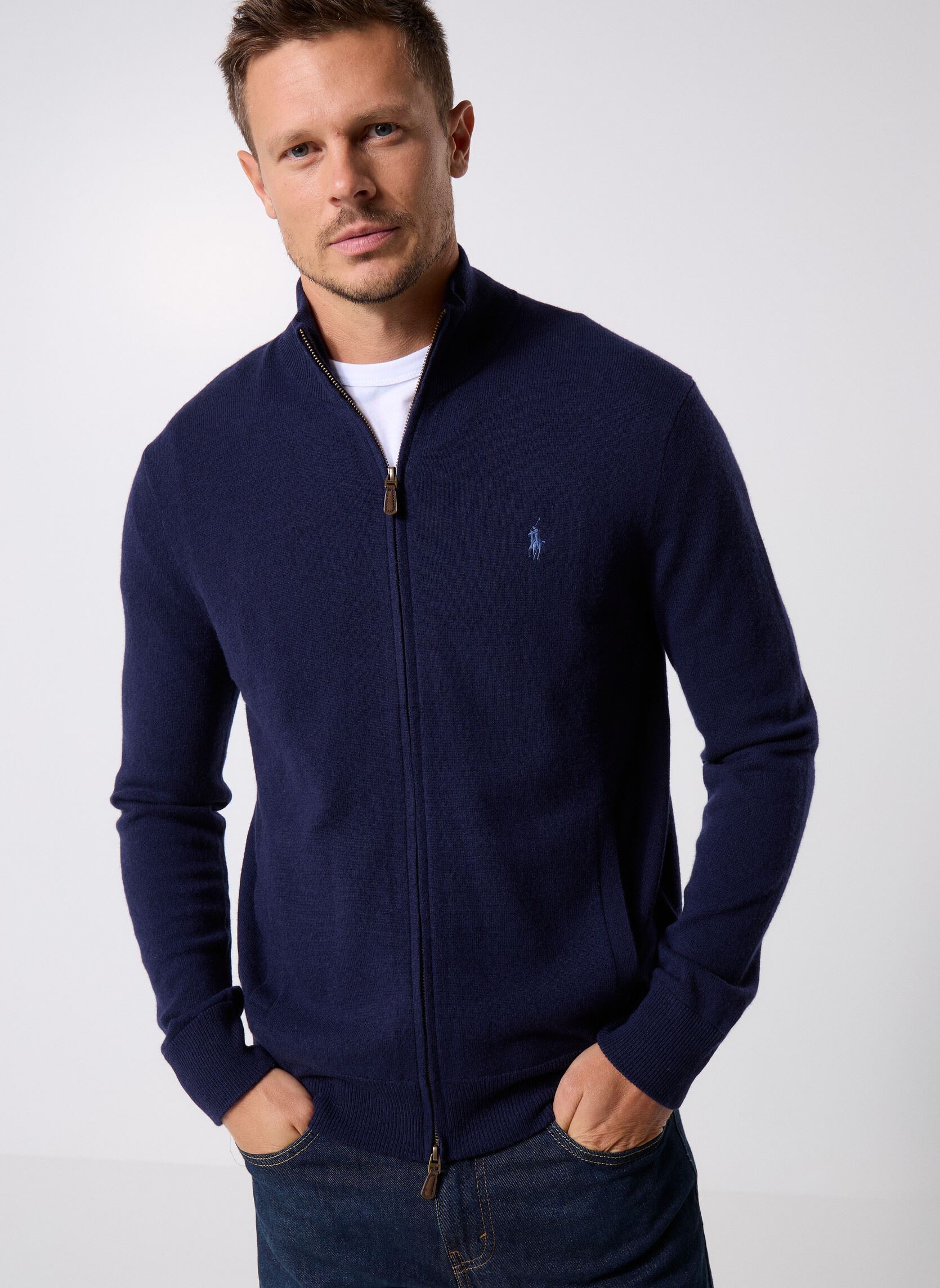 Vêtements Polo Ralph Lauren Ls Fz Pp Long Sleeve Full Zip pour Accessoires - vue 2