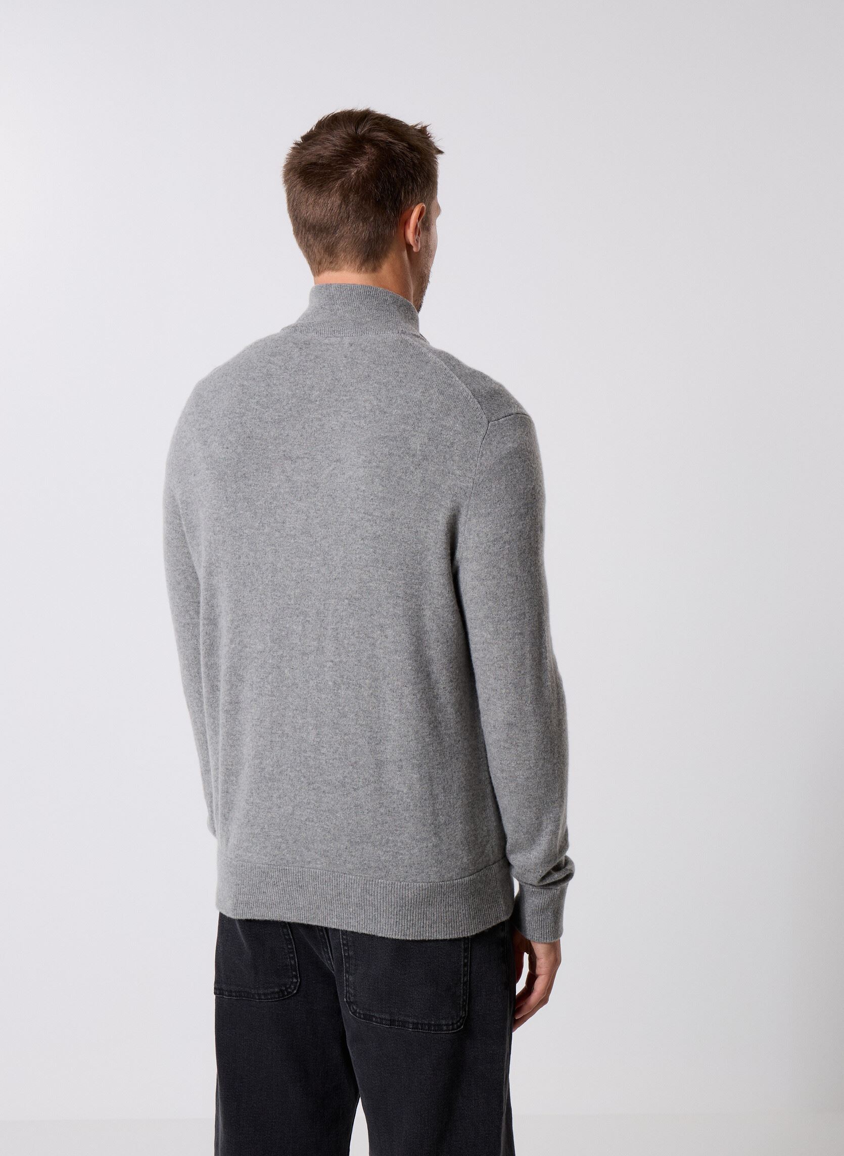 Polo Ralph Lauren Vesten Ls Fz Pp-Long Sleeve-Full Zip heren grijs 