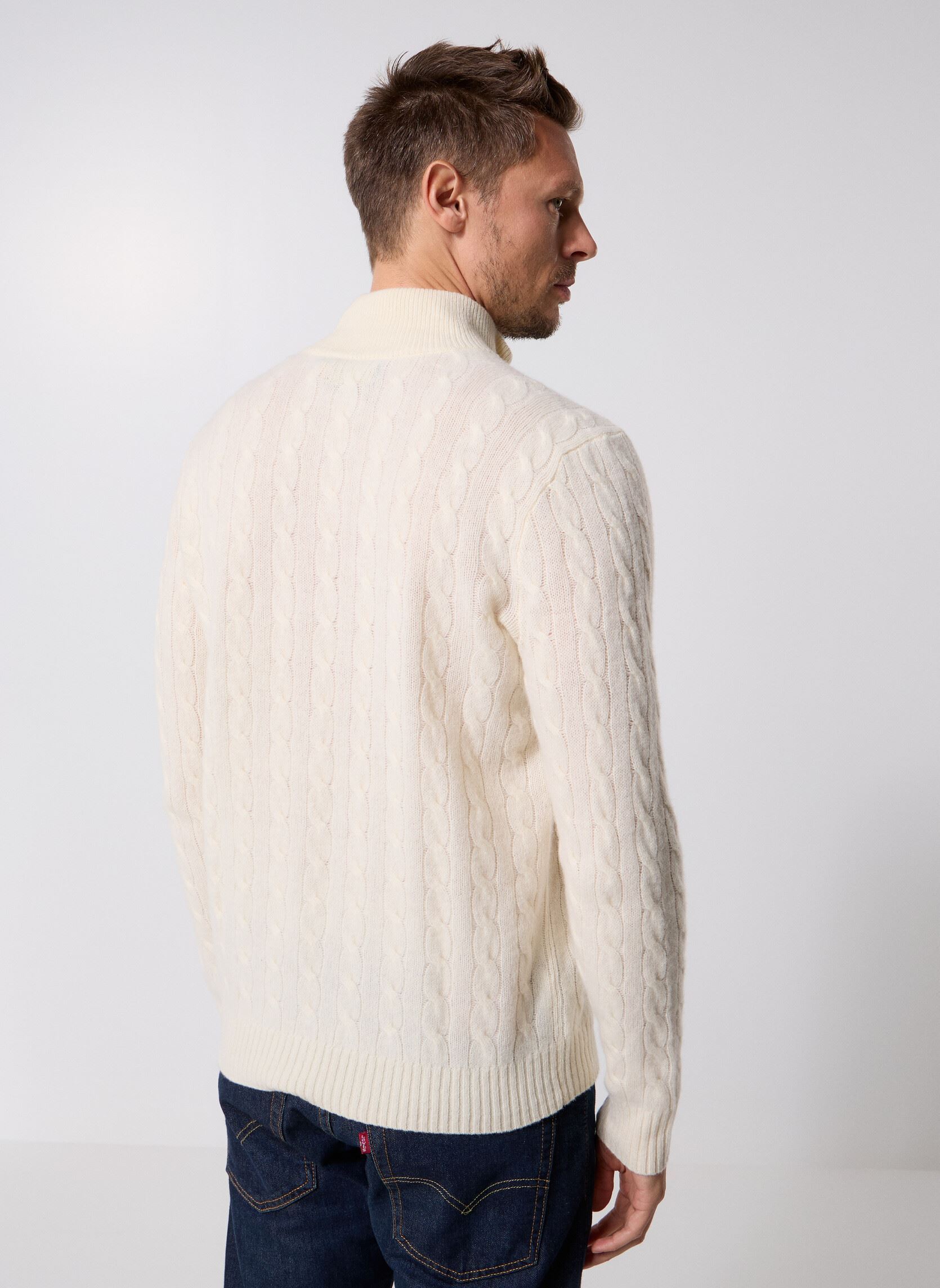 Pullover Lscablehzpp-Long Sleeve-Pullover herren weiß Polo Ralph Lauren Pullover Lscablehzpp-Long Sleeve-Pullover herren weiß ANDOVER CREAM