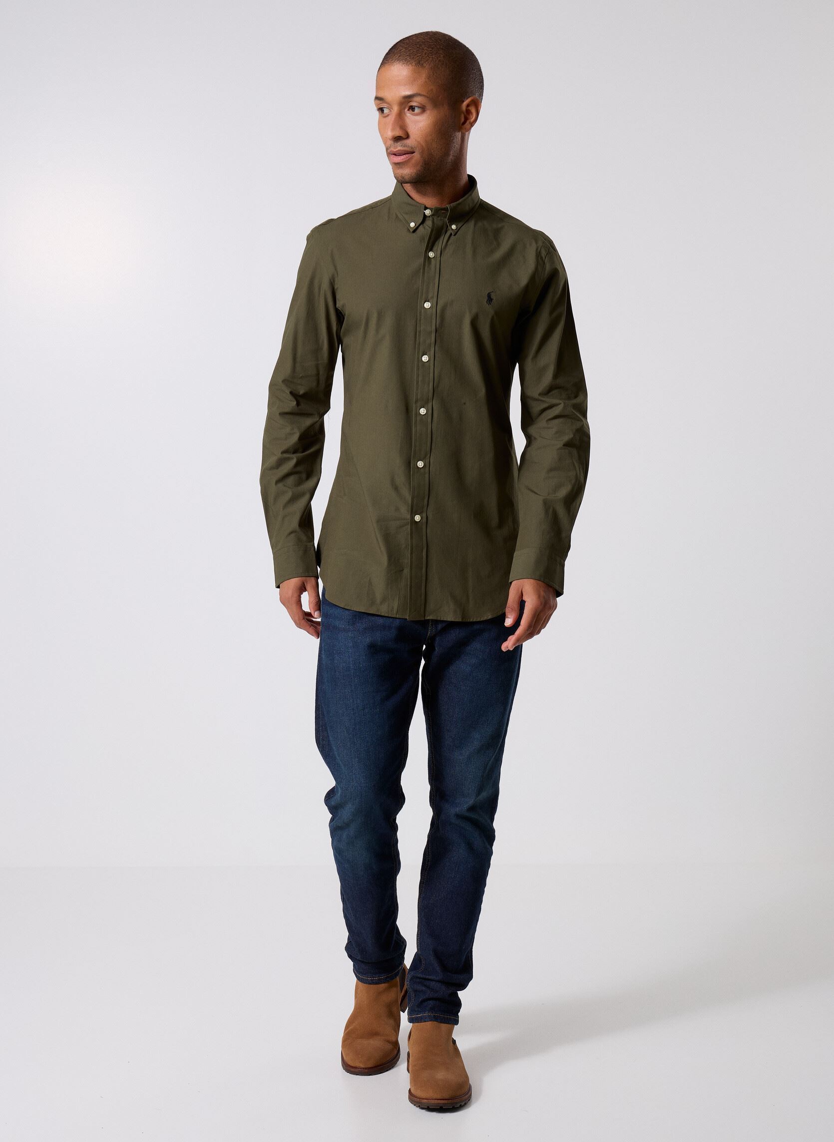 Chemise Zippée Manches Longues Sportsman ICEFIL - Coupe Sur