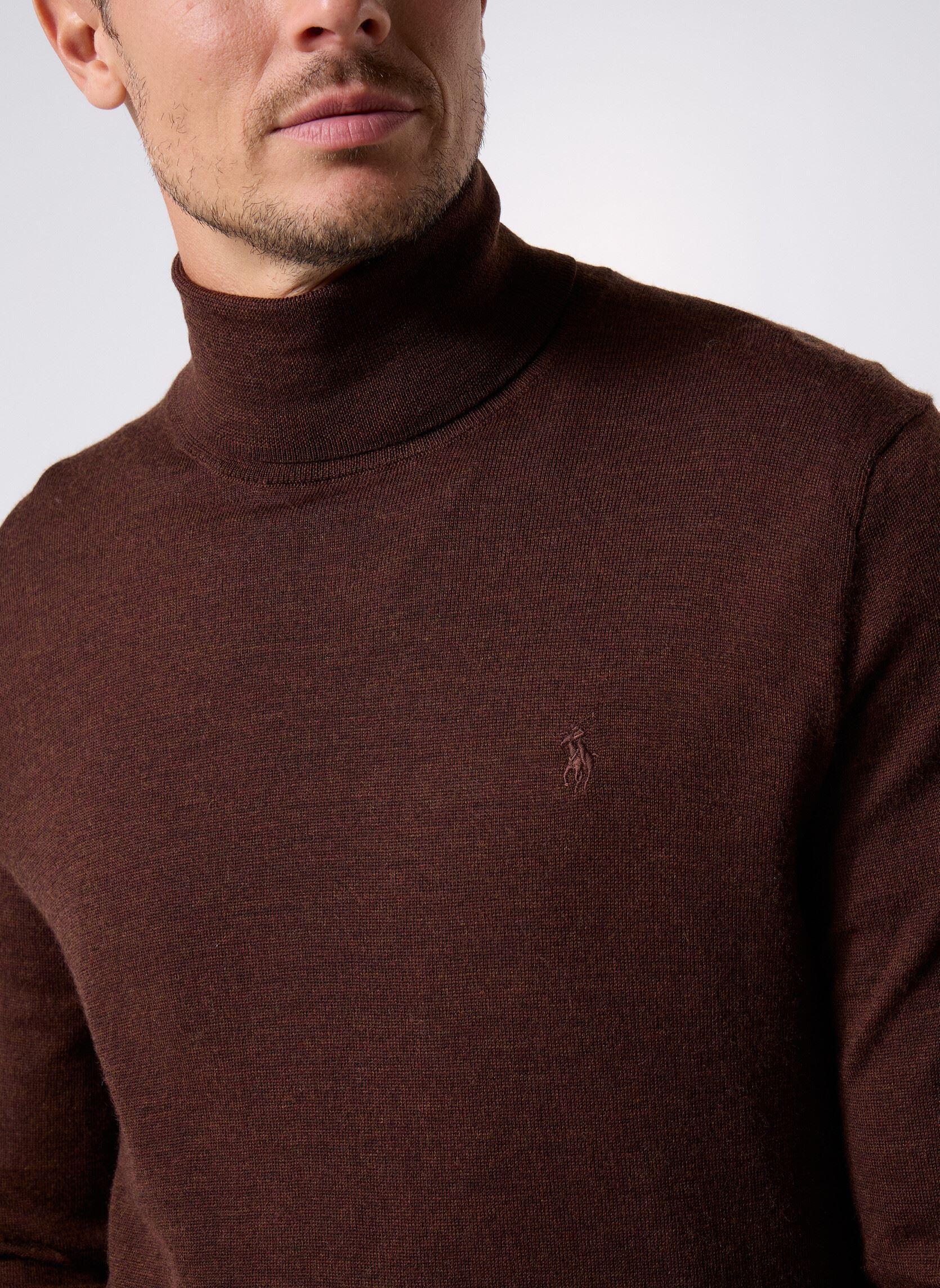 Pulls Lstnpp-Long Sleeve-Pullover homme marron Polo Ralph Lauren Pulls Lstnpp-Long Sleeve-Pullover homme marron BURNT BROWN MELANGE