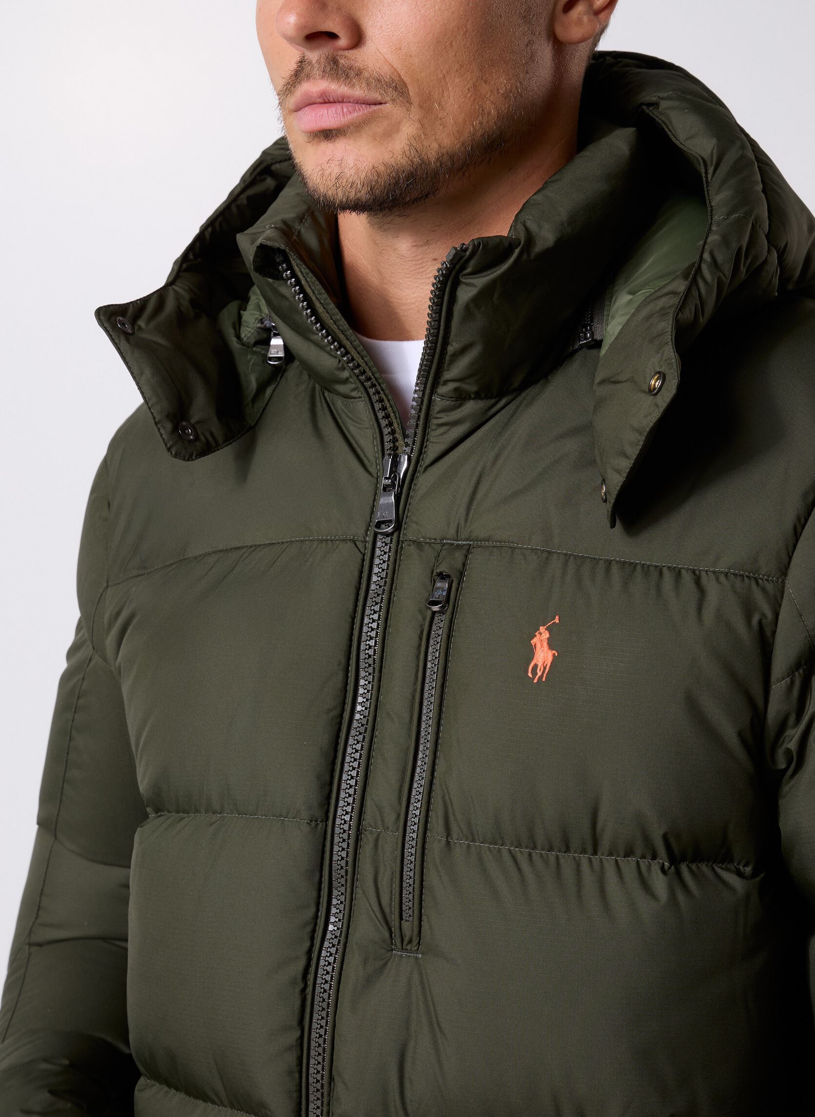 Doudounes Grhm Jkt-Insulated-Bomber homme vert Polo Ralph Lauren Doudounes Grhm Jkt-Insulated-Bomber homme vert COMPANY OLIVE