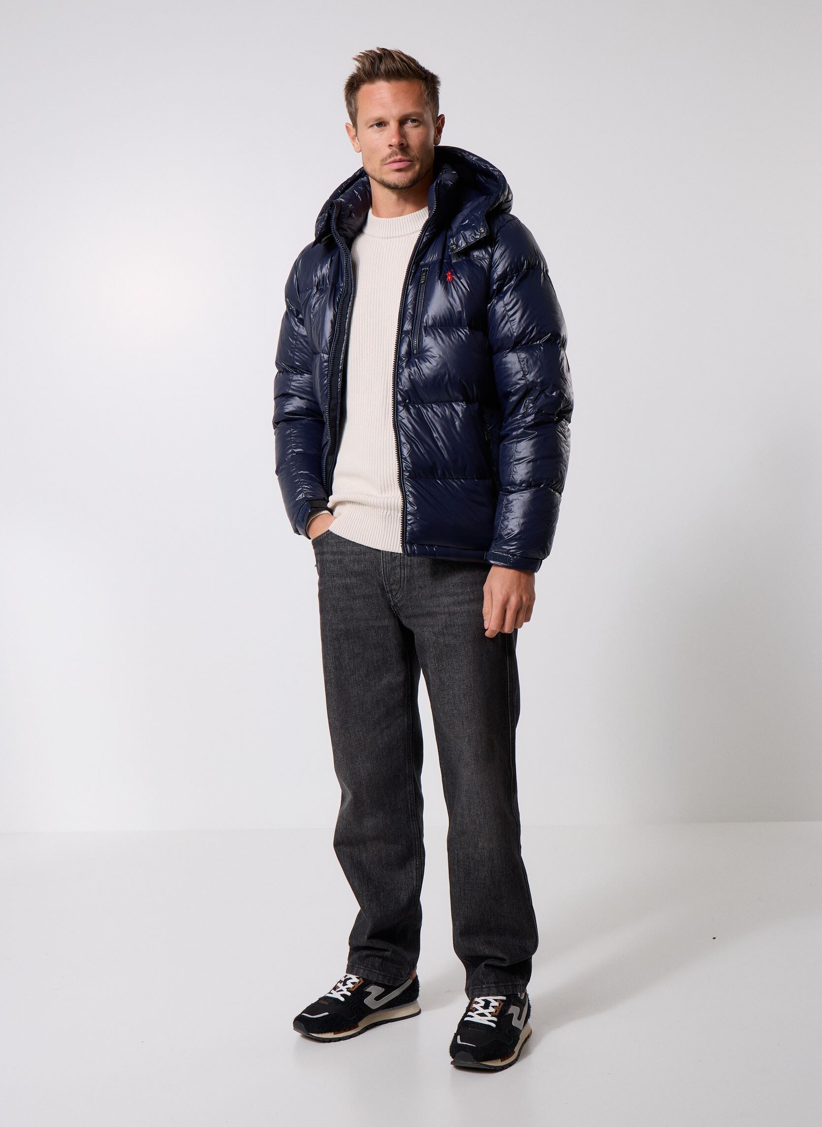 Doudounes Grhm Jkt-Insulated-Bomber homme bleu Polo Ralph Lauren Doudounes Grhm Jkt-Insulated-Bomber homme bleu COLLECTION NAVY GLOSSY