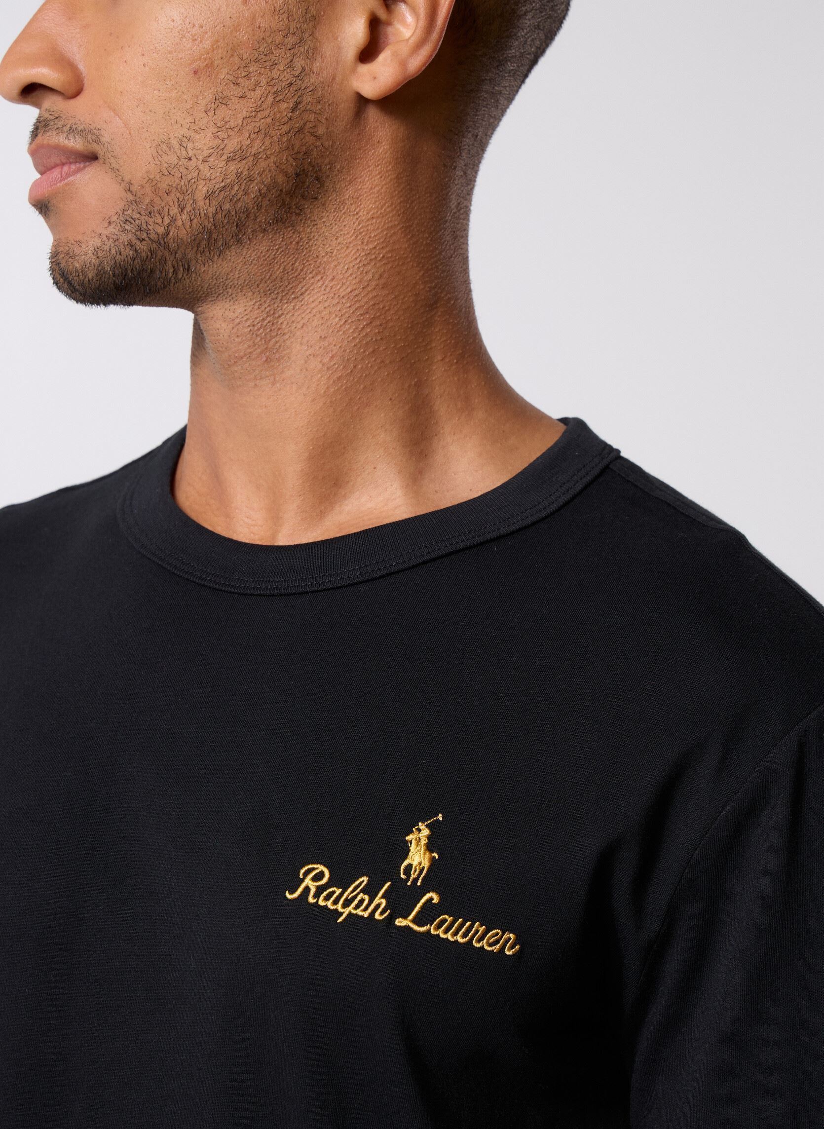 Langarm-T-Shirts Lscnm5-Long Sleeve-T-Shirt herren schwarz Polo Ralph Lauren Langarm-T-Shirts Lscnm5-Long Sleeve-T-Shirt herren schwarz POLO BLACK