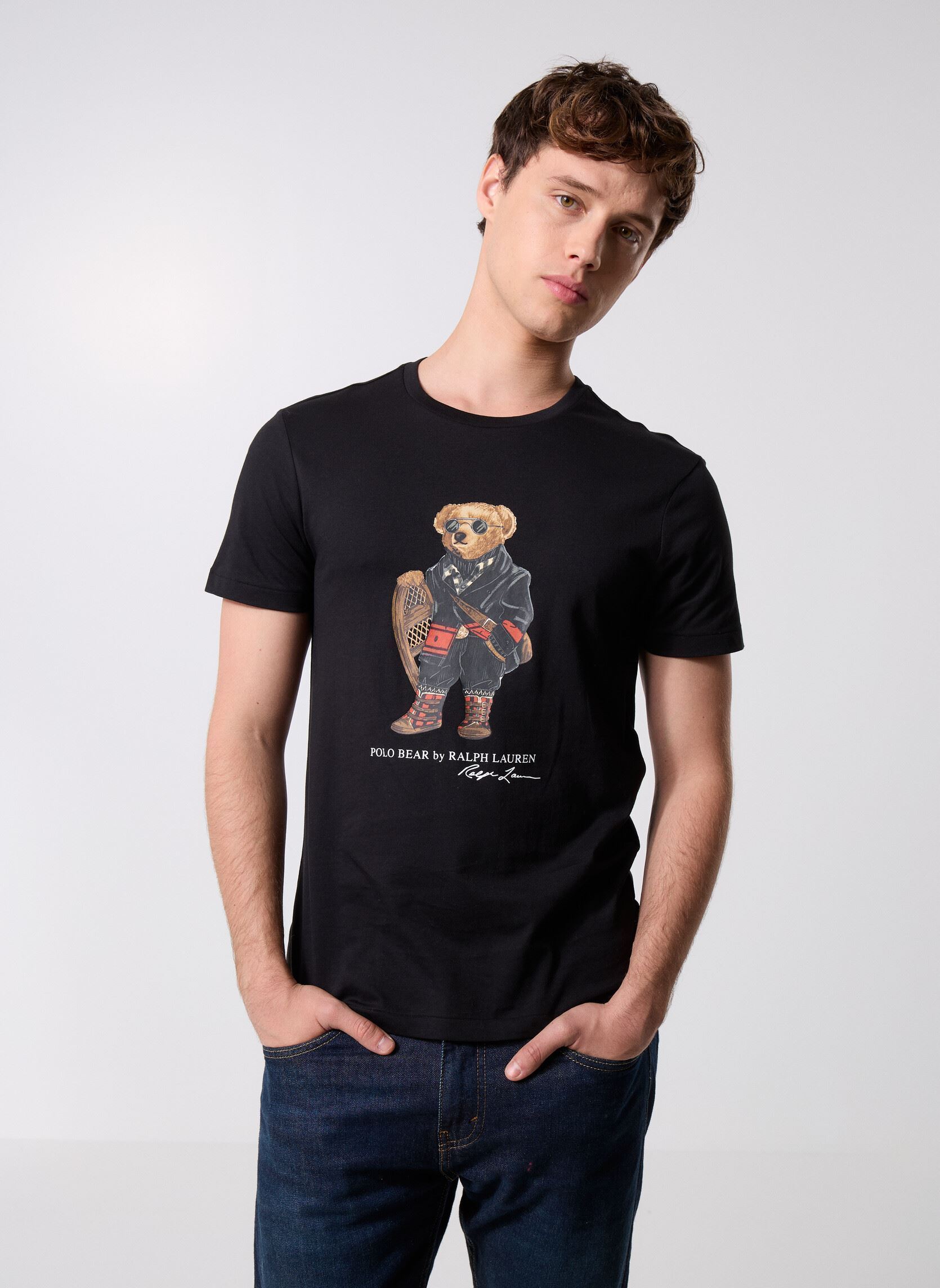 T shirt Polo Ralph Lauren T SHIRT AJUSTE EN COTON POLO BEAR EU - vue 2