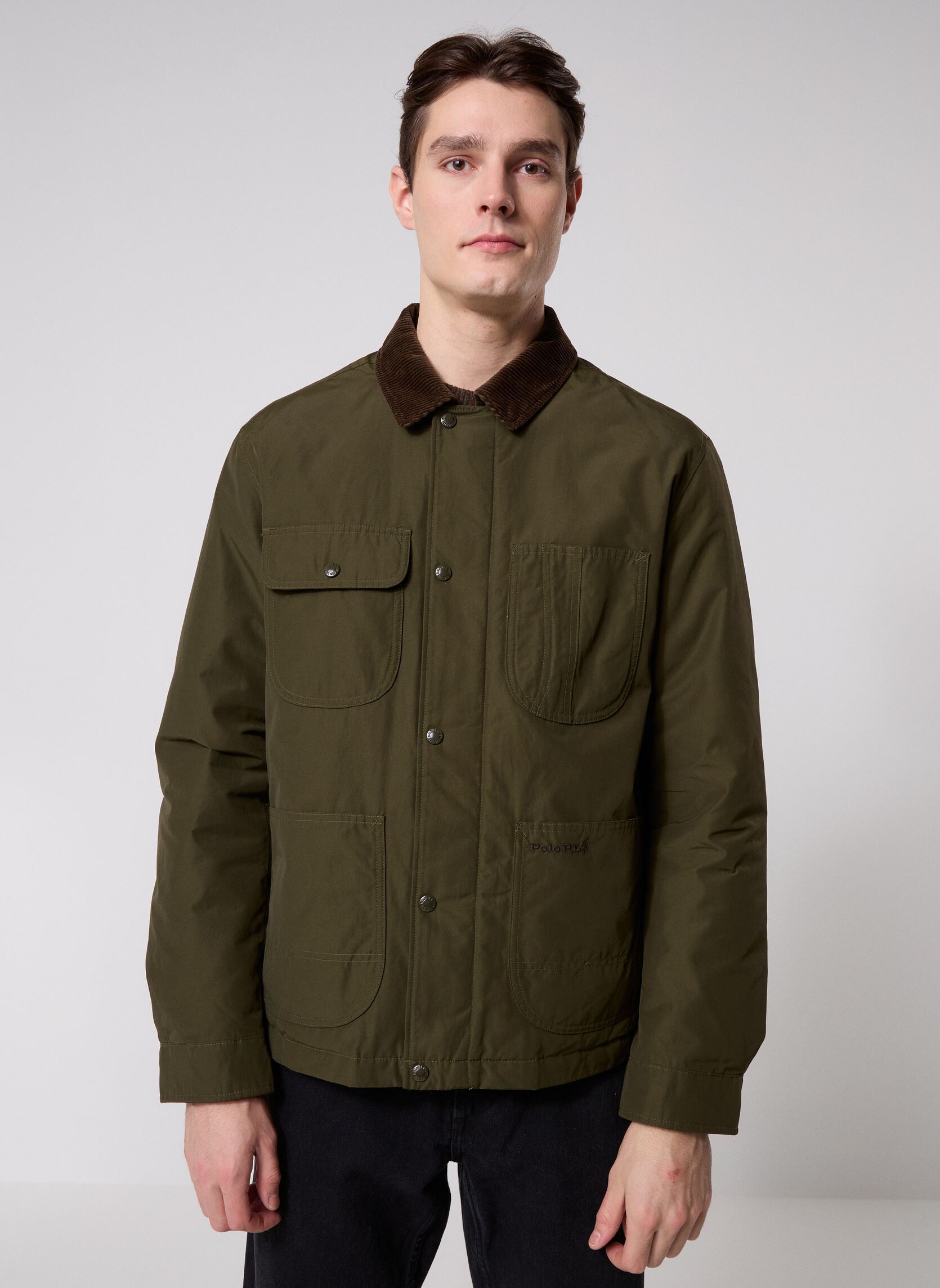 Blouson Polo Ralph Lauren VESTE HUILEE OILCLOTH COL VELOURS EU