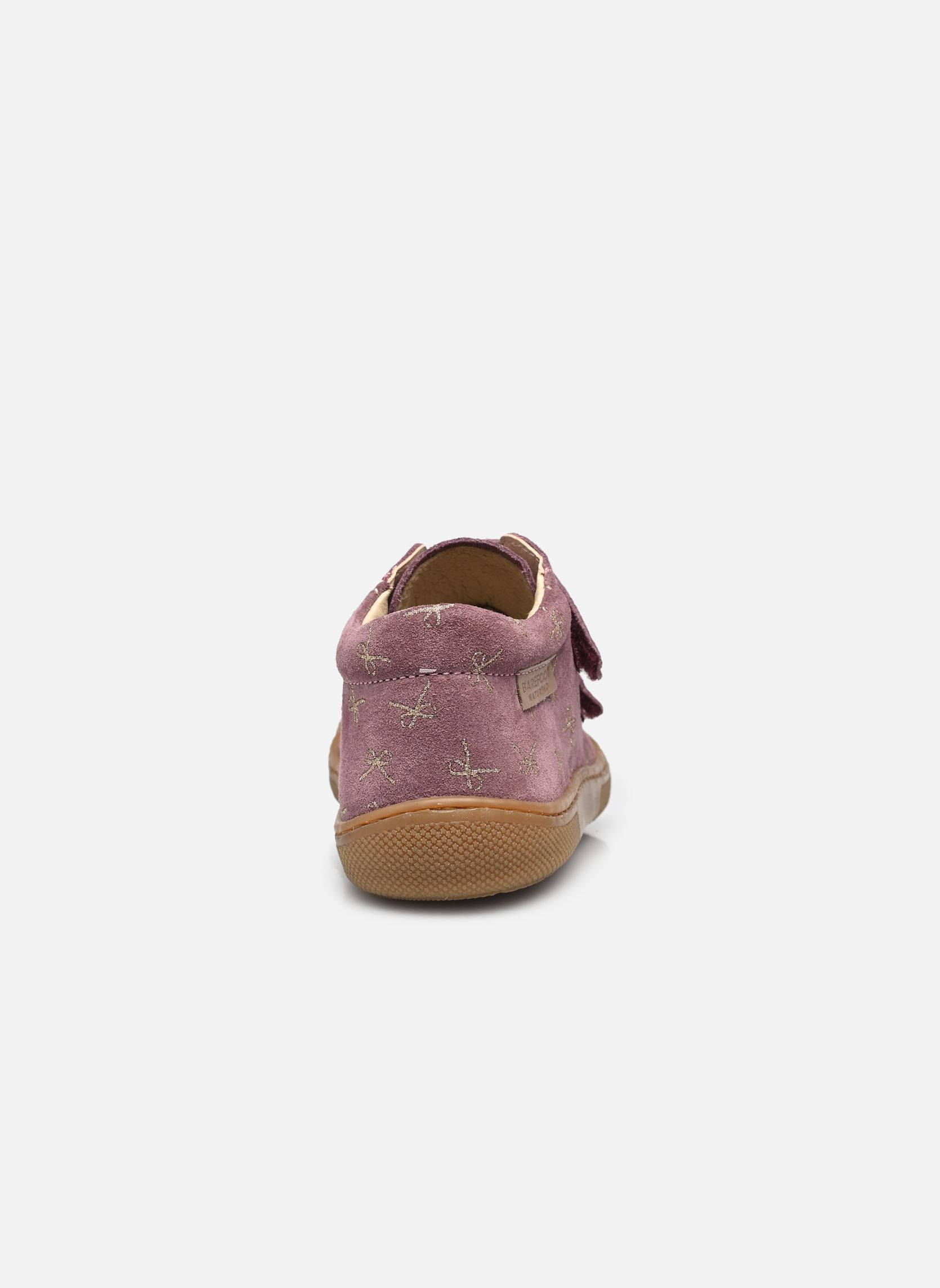 Bottines Amur VL Barefoot fille rose Naturino Bottines Amur VL Barefoot fille rose SUEDE PR.GLITTER MINI BOWS MAG