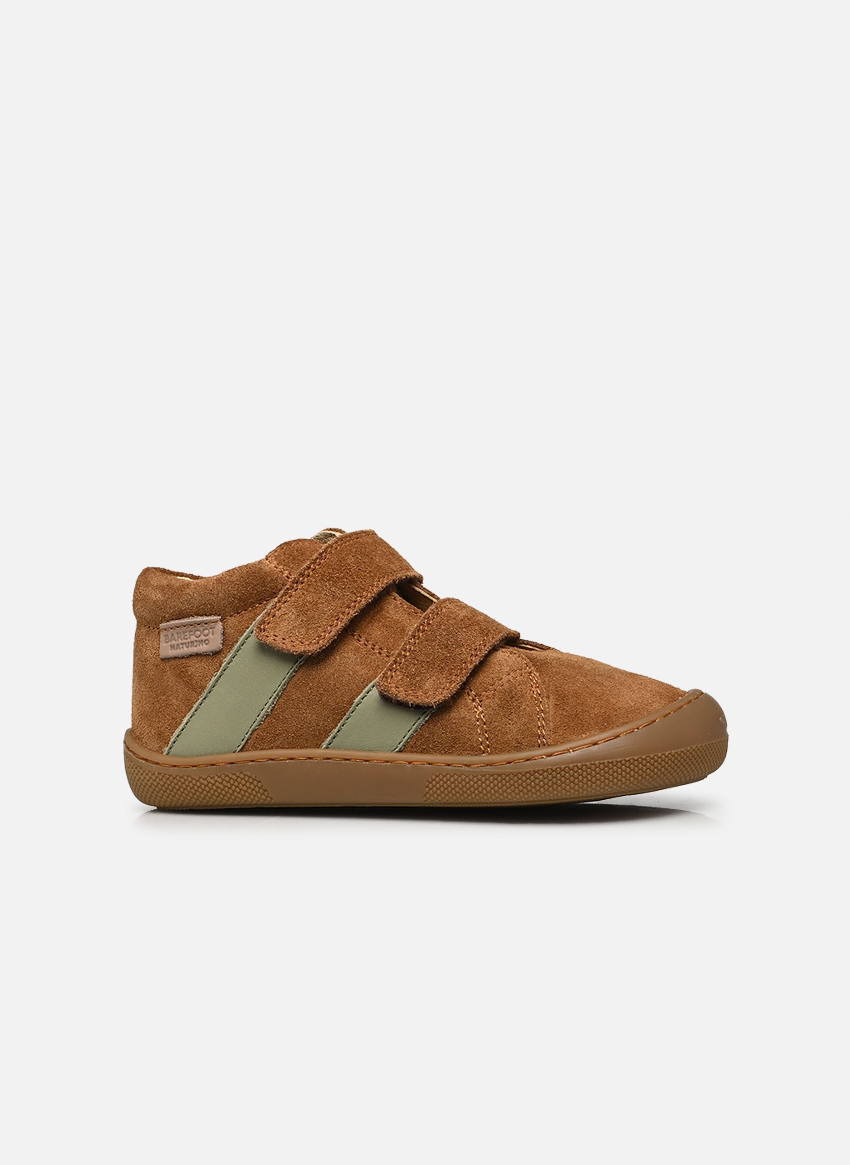 Chaussures premiers pas Sabby VL Barefoot garçon marron Naturino Chaussures premiers pas Sabby VL Barefoot garçon marron BROWN OLIVE