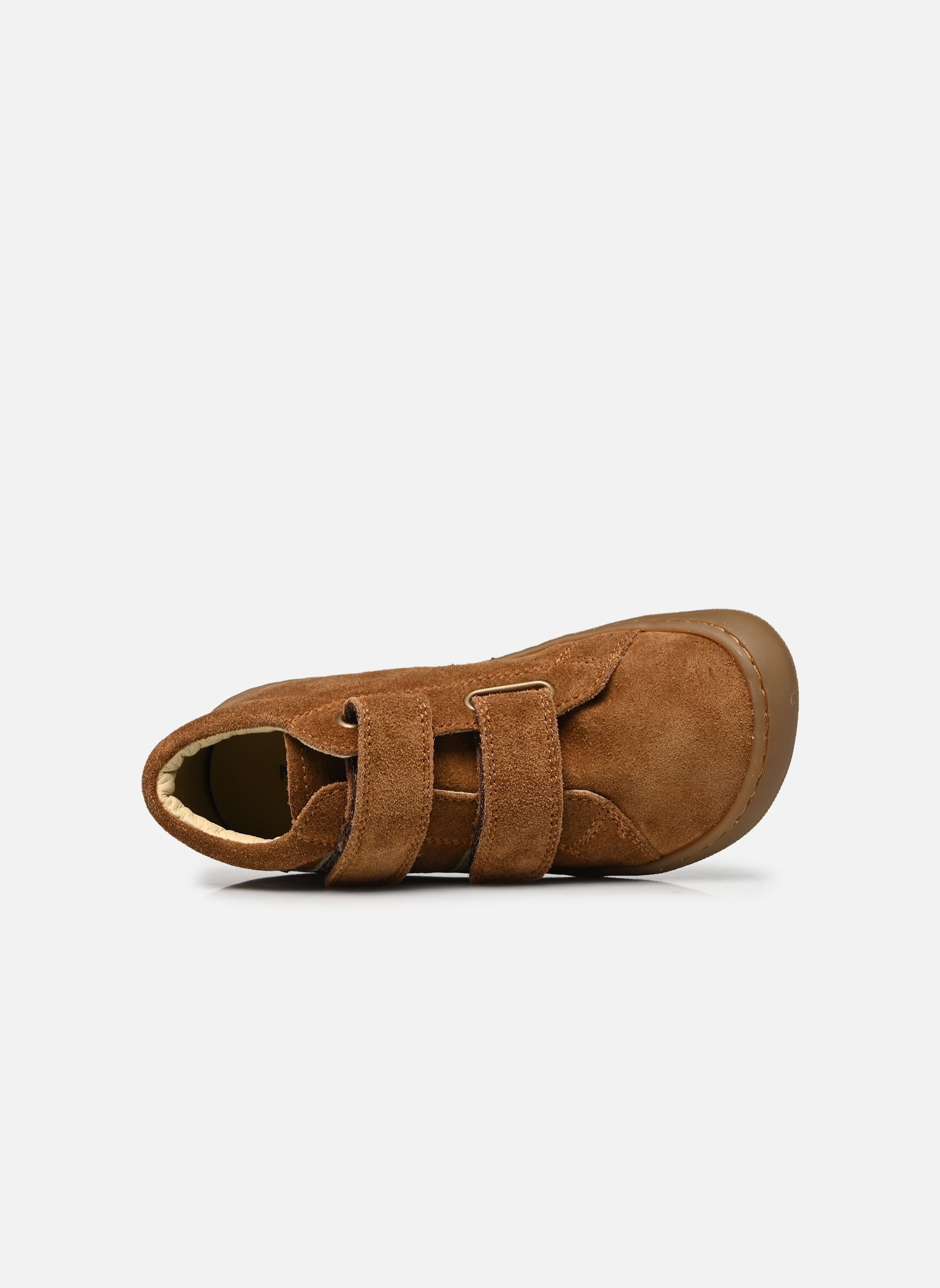 Chaussures premiers pas Sabby VL Barefoot garçon marron Naturino Chaussures premiers pas Sabby VL Barefoot garçon marron BROWN OLIVE