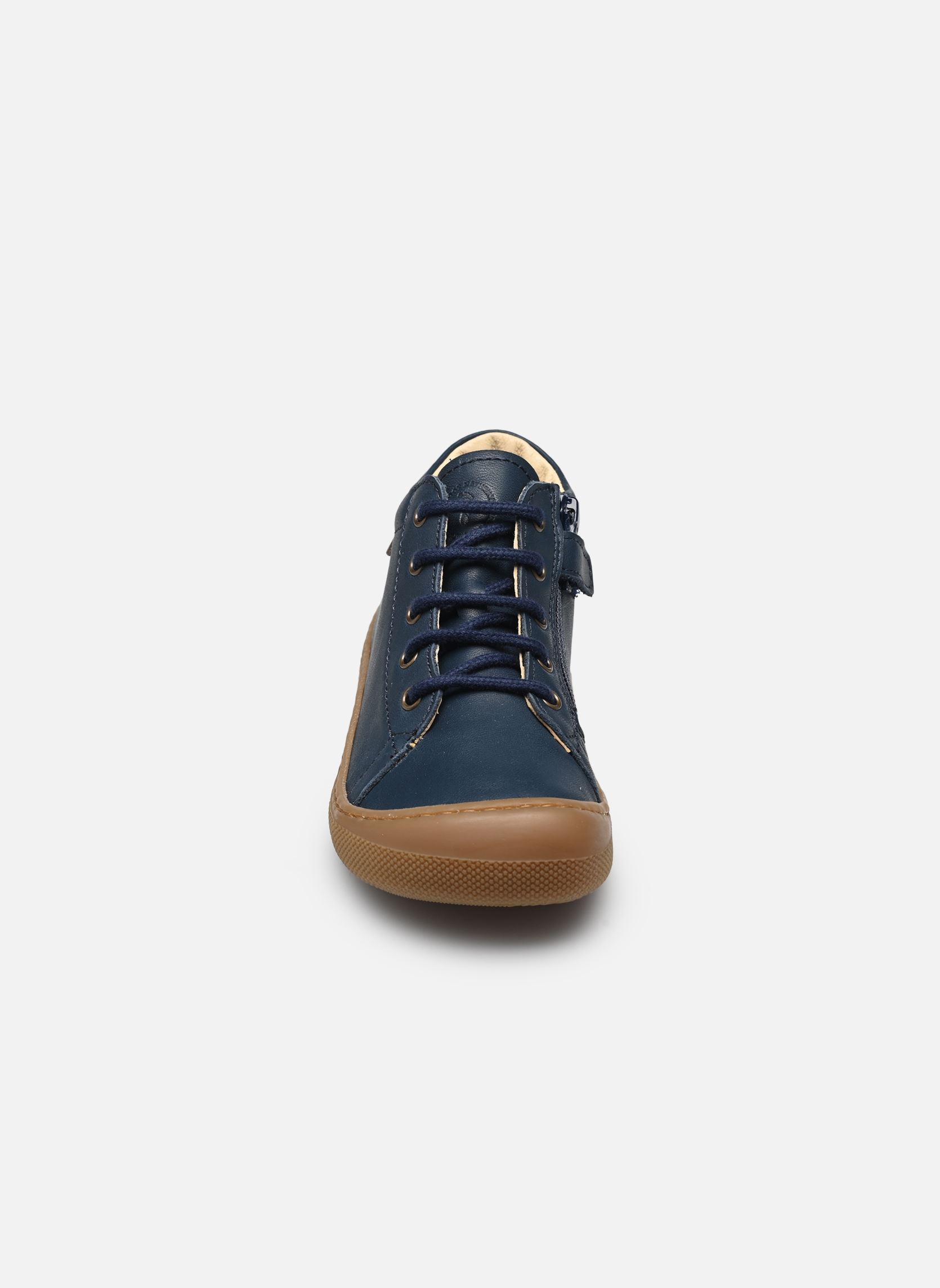 Botines Amur Zip Barefoot niño azul Naturino Botines Amur Zip Barefoot niño azul NAPPA SPAZZ.SOLE HONEY NAVY