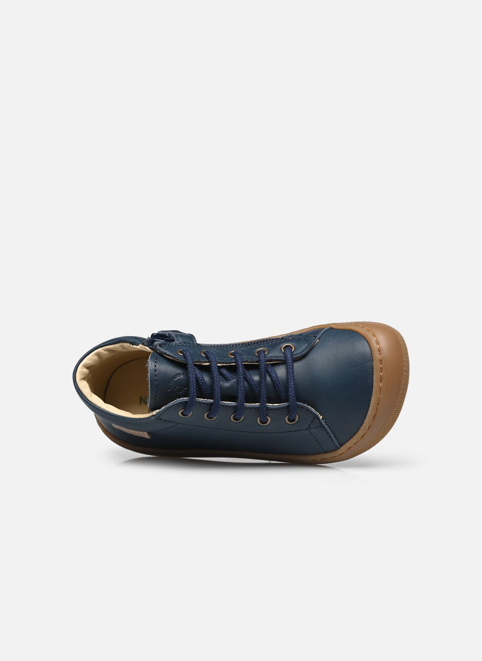 Botines Amur Zip Barefoot niño azul Naturino Botines Amur Zip Barefoot niño azul NAPPA SPAZZ.SOLE HONEY NAVY