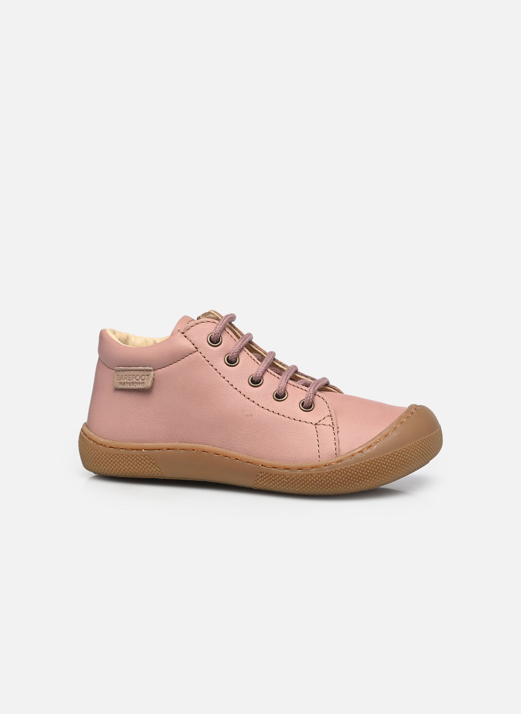 Enkellaarsjes Amur Zip Barefoot meisjes roze Naturino Enkellaarsjes Amur Zip Barefoot meisjes roze NAPPA SPAZZ.SOLE HONEY ROSE