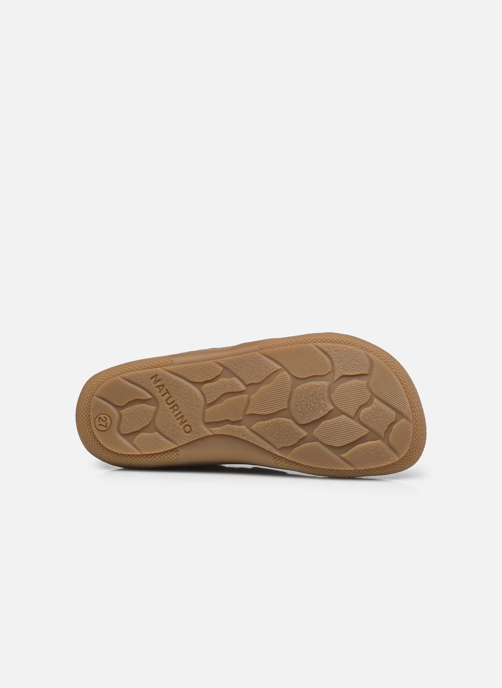Niedrige Sneaker Bisy VL Barefoot braun Naturino Niedrige Sneaker Bisy VL Barefoot braun SUEDE BROWN SAND WARM ORANGE