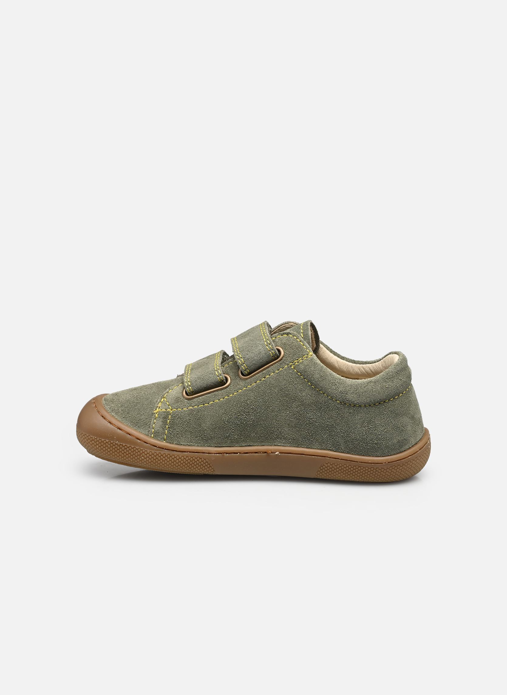 Baskets basses Bisy VL Barefoot garçon vert Naturino Baskets basses Bisy VL Barefoot garçon vert SUEDE OLIVE TAUPE