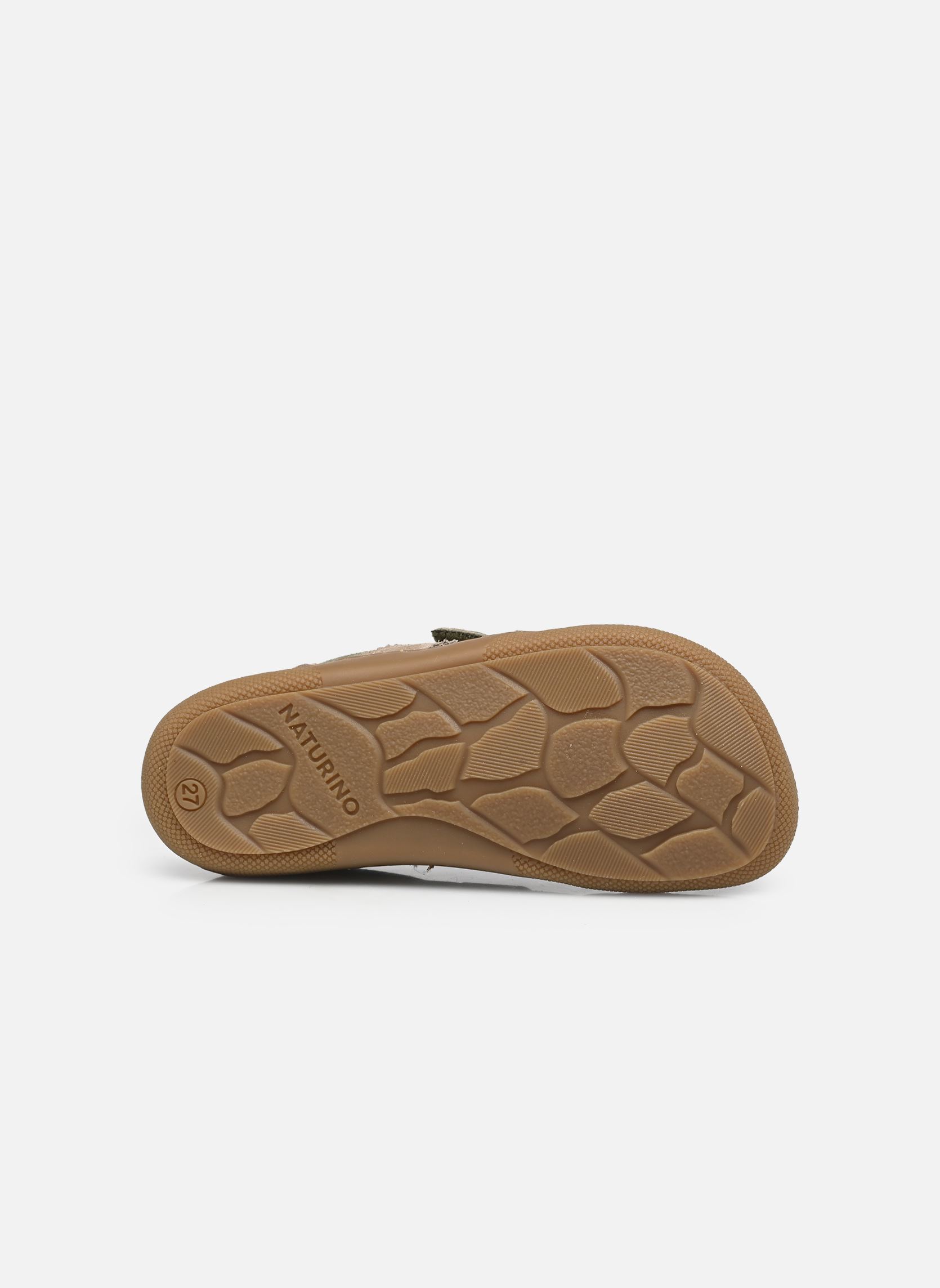 Baskets basses Bisy VL Barefoot garçon vert Naturino Baskets basses Bisy VL Barefoot garçon vert SUEDE OLIVE TAUPE