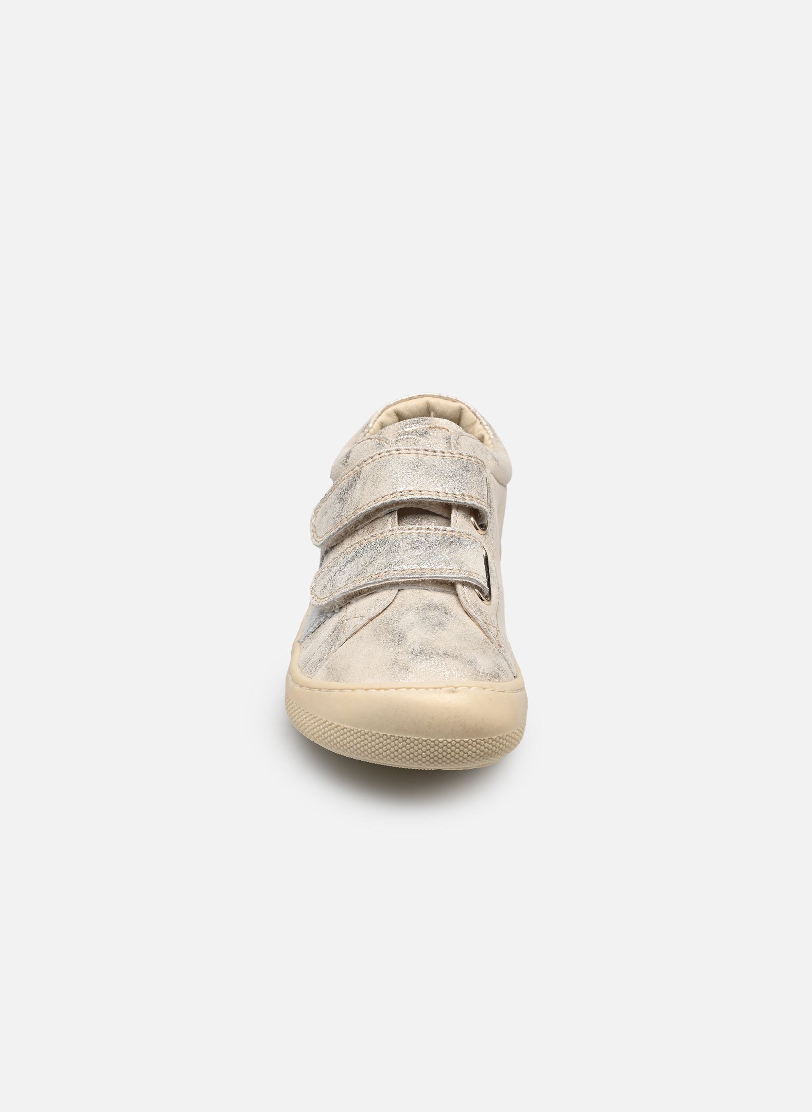 Baskets basses Bisy VL Barefoot fille argent Naturino Baskets basses Bisy VL Barefoot fille argent MONET PLATINUM SILVER CIPRIA