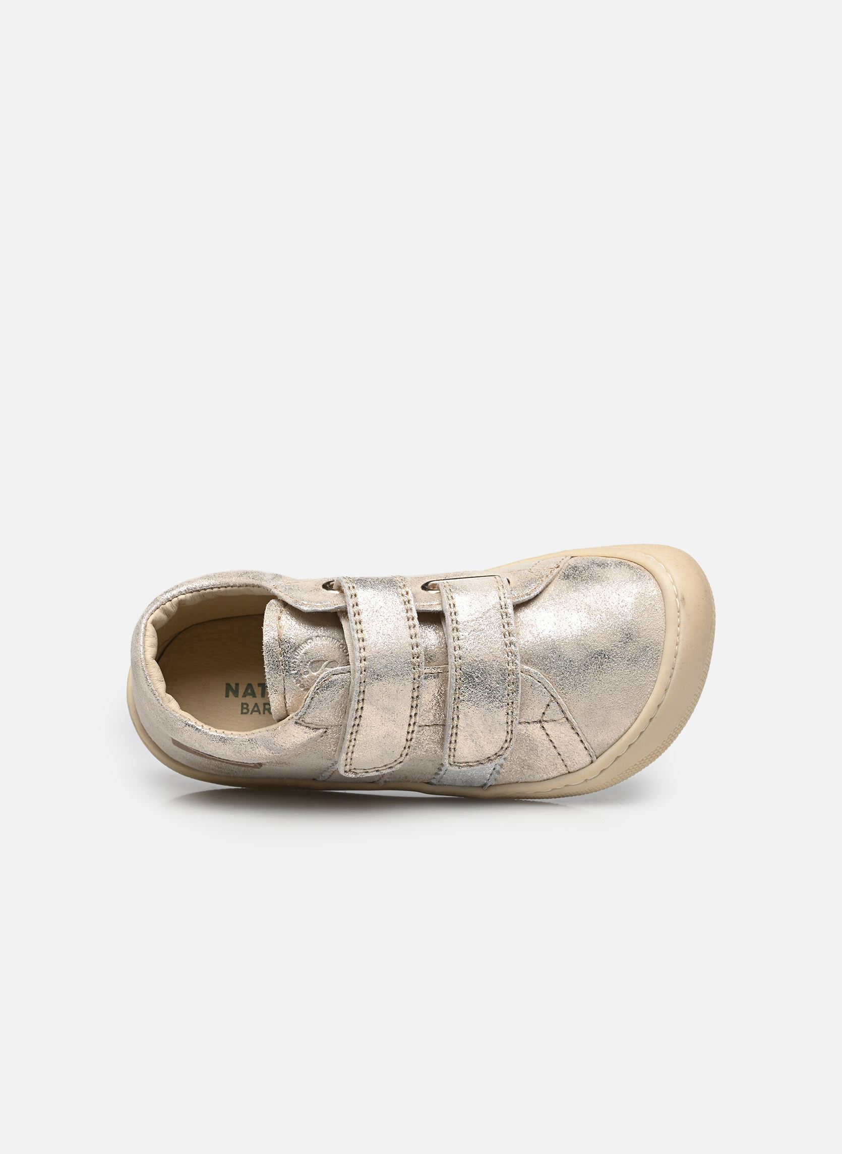 Baskets basses Bisy VL Barefoot fille argent Naturino Baskets basses Bisy VL Barefoot fille argent MONET PLATINUM SILVER CIPRIA