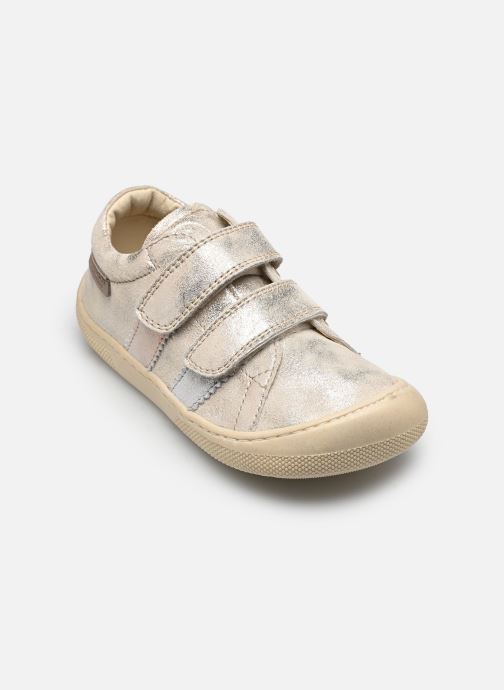 Naturino Niedrige Sneaker Bisy VL Barefoot mädchen silber