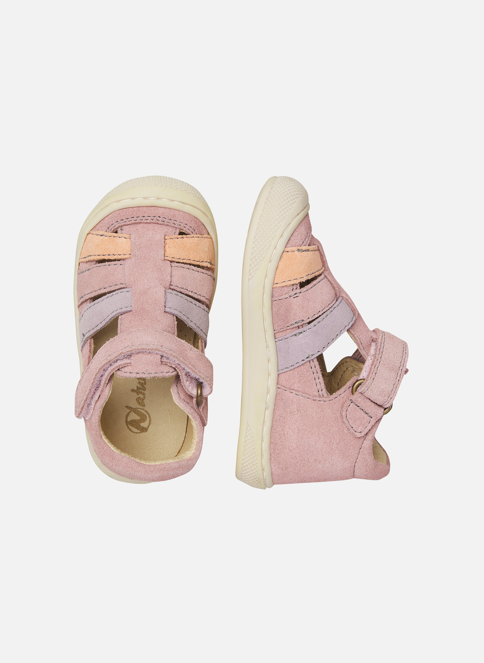 Sandales Sandales WAD WIDE Rose-Lilas garçon rose Naturino Sandales Sandales WAD WIDE Rose-Lilas garçon rose Rose clair