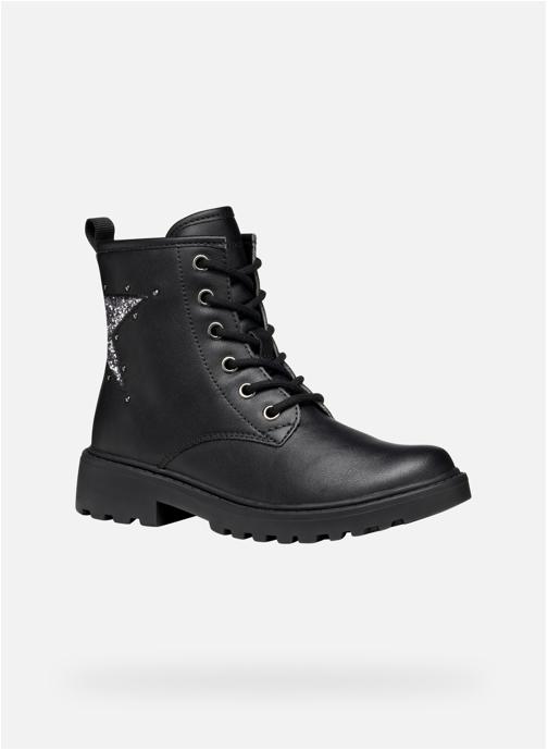 Geox Bottines CASEY GIRL fille noir