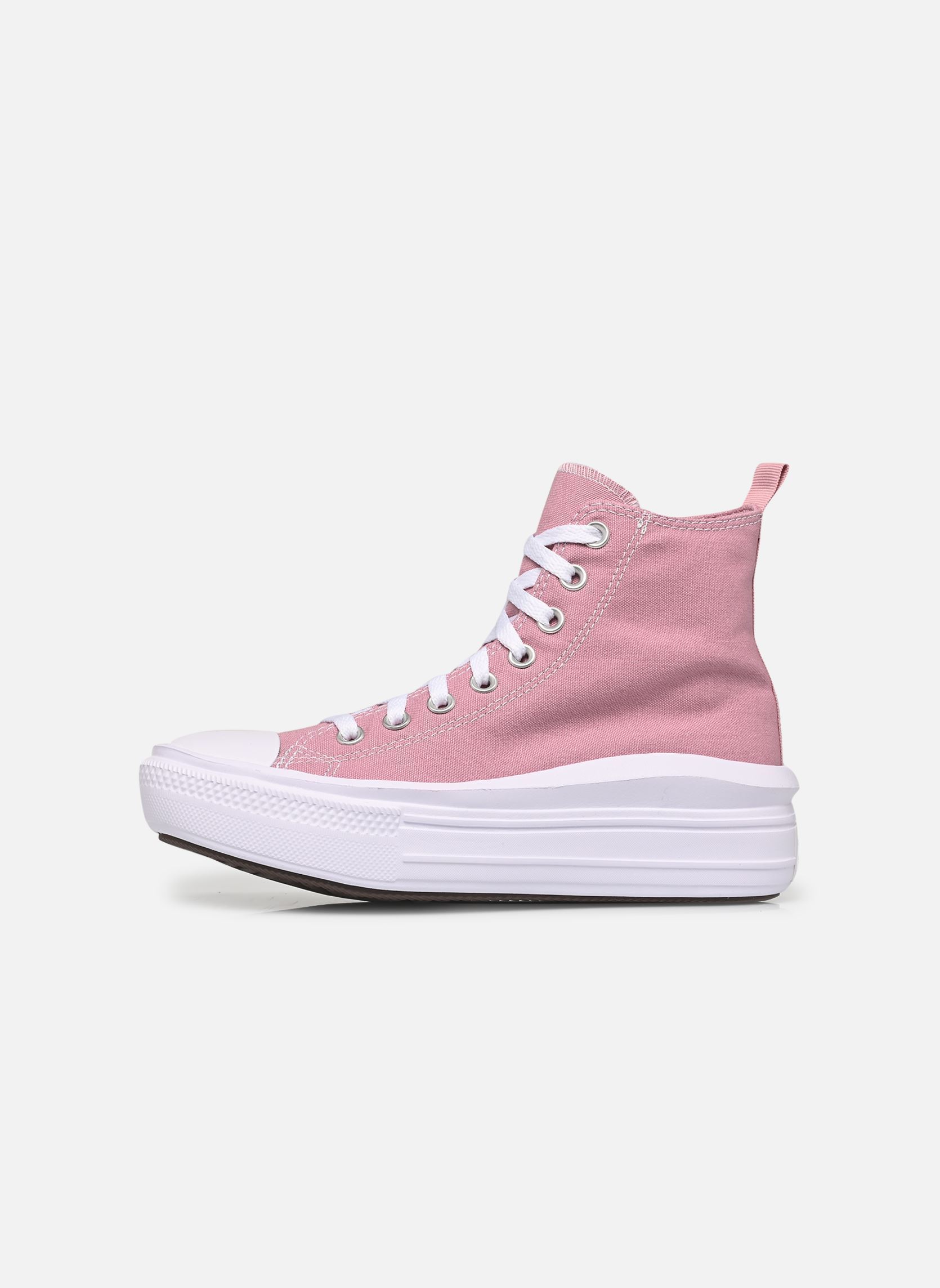 Baskets hautes Chuck Taylor All Star Move Platform fille rose Converse Baskets hautes Chuck Taylor All Star Move Platform fille rose CLIFFSIDE ROSE/WHITE/BLACK