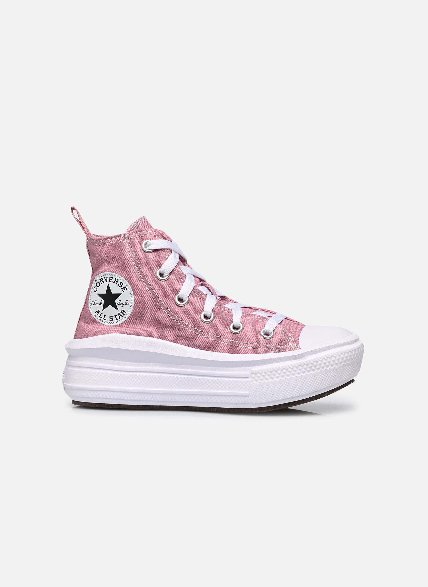 Baskets hautes Chuck Taylor All Star Move Platform fille rose Converse Baskets hautes Chuck Taylor All Star Move Platform fille rose CLIFFSIDE ROSE/WHITE/BLACK2