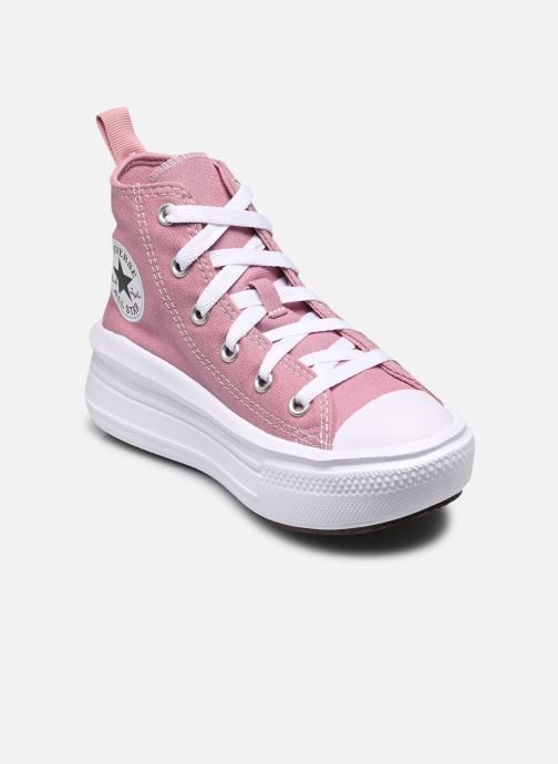 Converse Baskets hautes Chuck Taylor All Star Move Platform fille rose