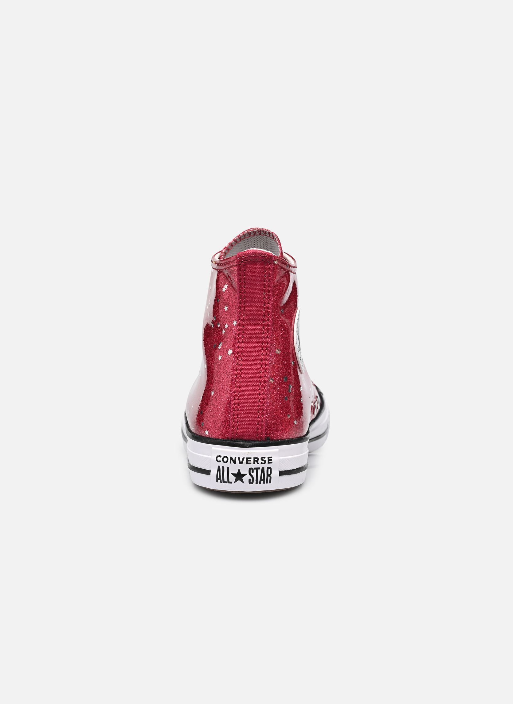 Zapatillas altas Chuck Taylor All Star Glitter Hi niña rosa Converse Zapatillas altas Chuck Taylor All Star Glitter Hi niña rosa SPORTY BERRY/WHITE/EGRET