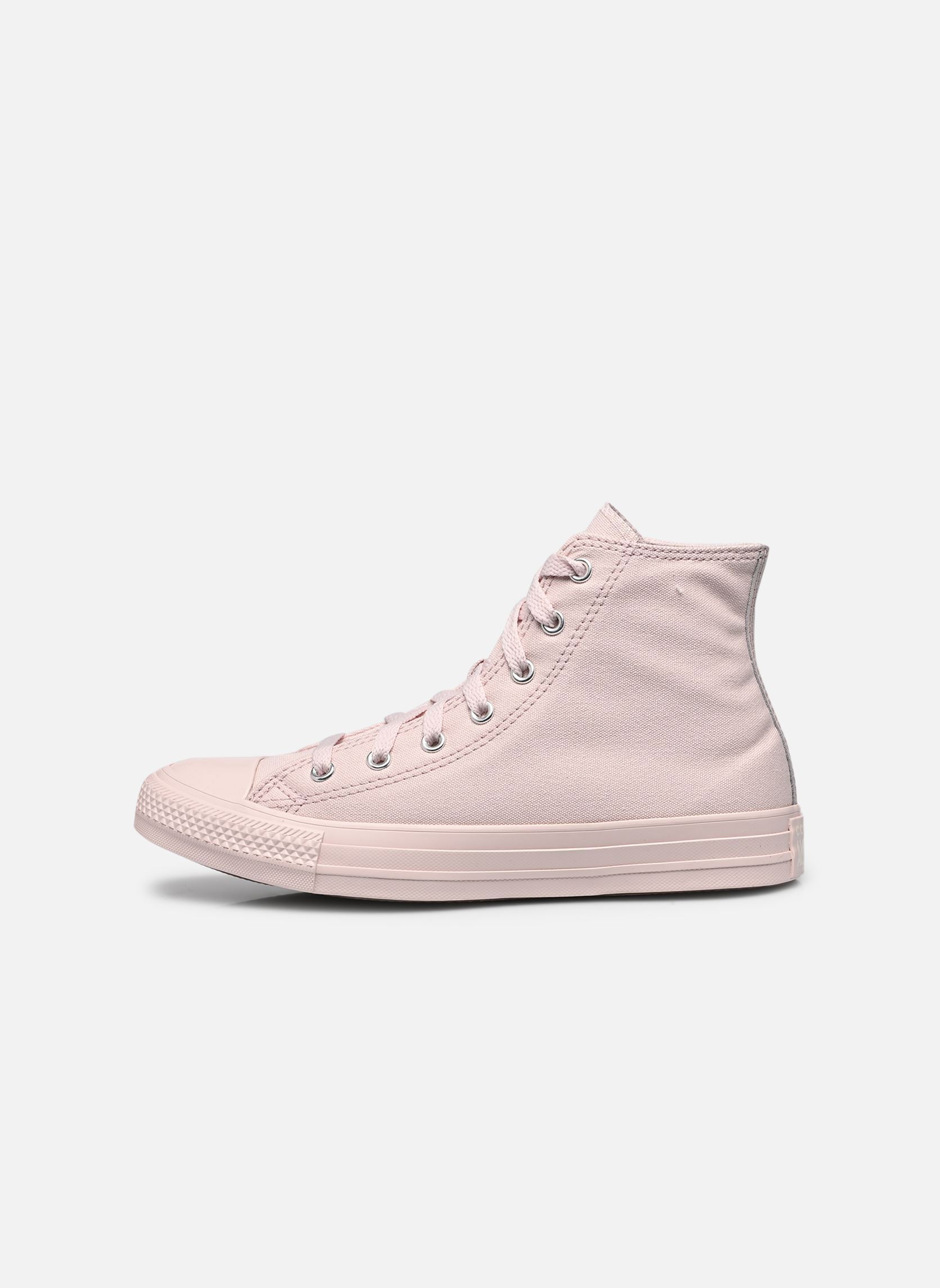 Knöchelhohe Sneaker Chuck Taylor All Star Monochrome Hi mädchen rosa Converse Knöchelhohe Sneaker Chuck Taylor All Star Monochrome Hi mädchen rosa SHY FLAMINGO/SHY FLAMINGO