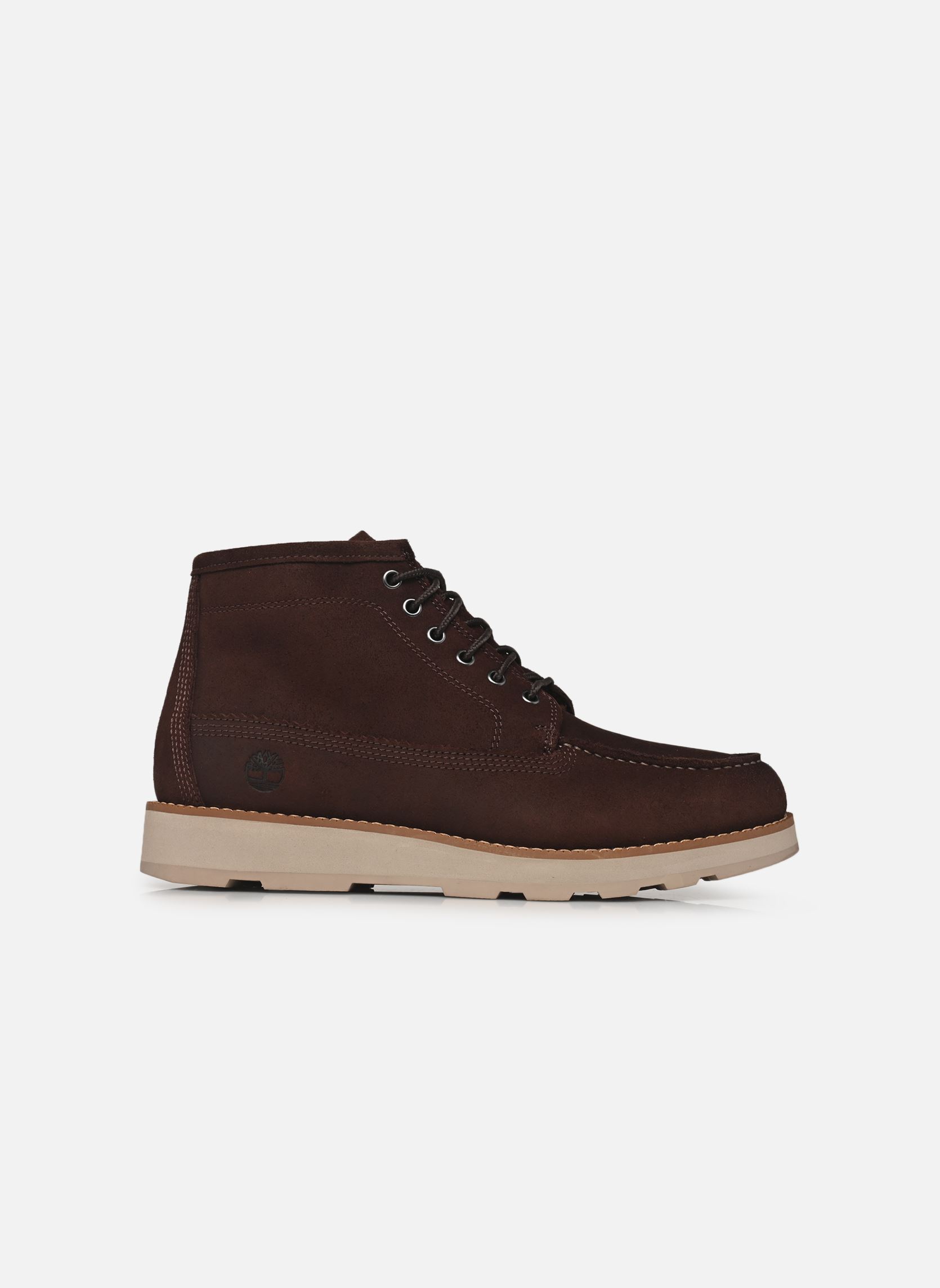 Botines y botas Britton Mills Mid Lace Up Chukka hombre marrón Timberland Botines y botas Britton Mills Mid Lace Up Chukka hombre marrón DARK BROWN SUEDE