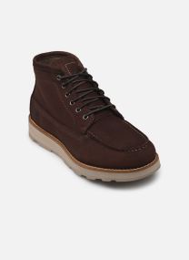 Botines y botas Britton Mills Mid Lace Up Chukka hombre marrón Timberland Botines y botas Britton Mills Mid Lace Up Chukka hombre marrón DARK BROWN SUEDE