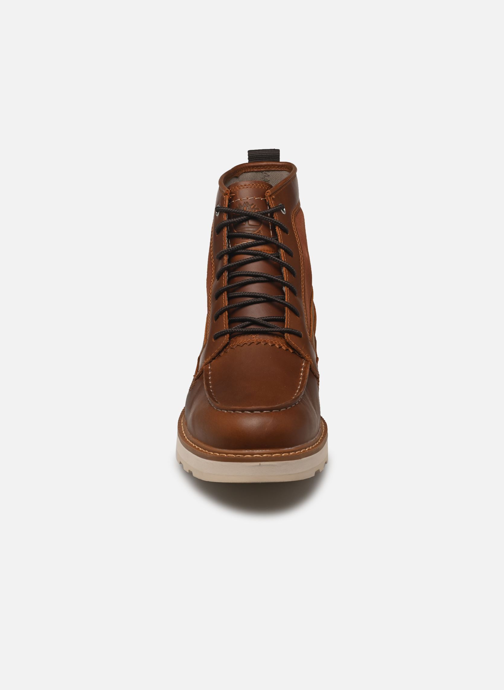 Geschnürte Stiefeletten Britton Mills Mid Lace Up Wterproof Boot herren braun Timberland Geschnürte Stiefeletten Britton Mills Mid Lace Up Wterproof Boot herren braun RUST FULL GRAIN