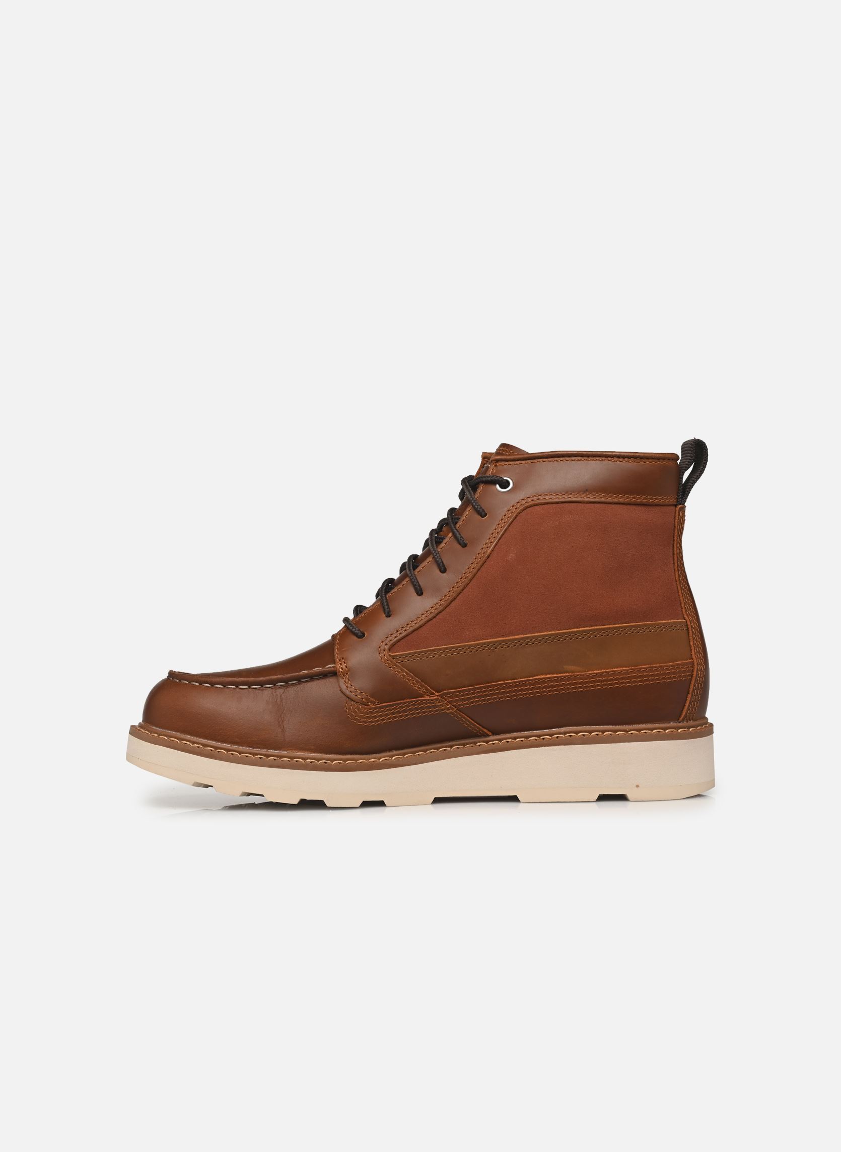 Geschnürte Stiefeletten Britton Mills Mid Lace Up Wterproof Boot herren braun Timberland Geschnürte Stiefeletten Britton Mills Mid Lace Up Wterproof Boot herren braun RUST FULL GRAIN