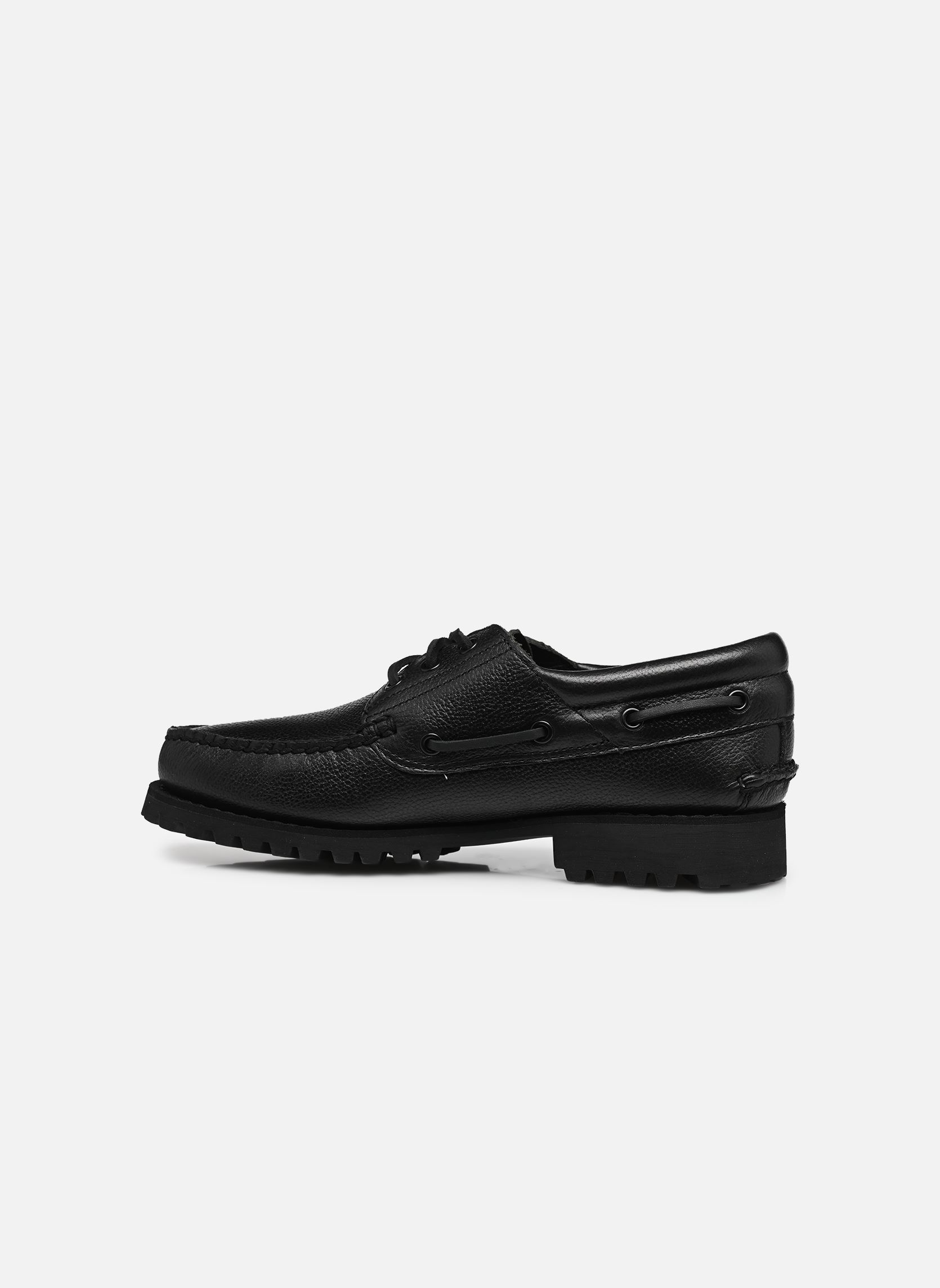 Bootschoenen Timberland Authentic BOAT SHOE heren zwart Timberland Bootschoenen Timberland Authentic BOAT SHOE heren zwart BLACK FULL GRAIN