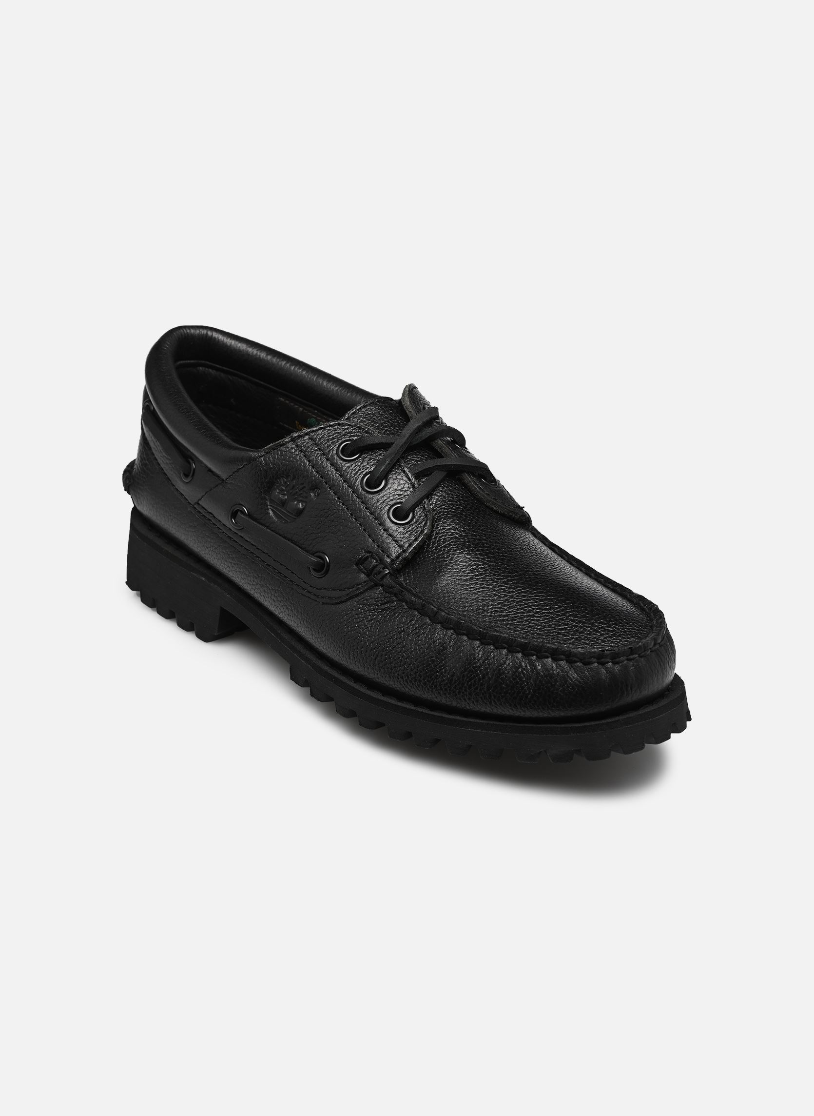 Bootschoenen Timberland Authentic BOAT SHOE heren zwart Timberland Bootschoenen Timberland Authentic BOAT SHOE heren zwart BLACK FULL GRAIN