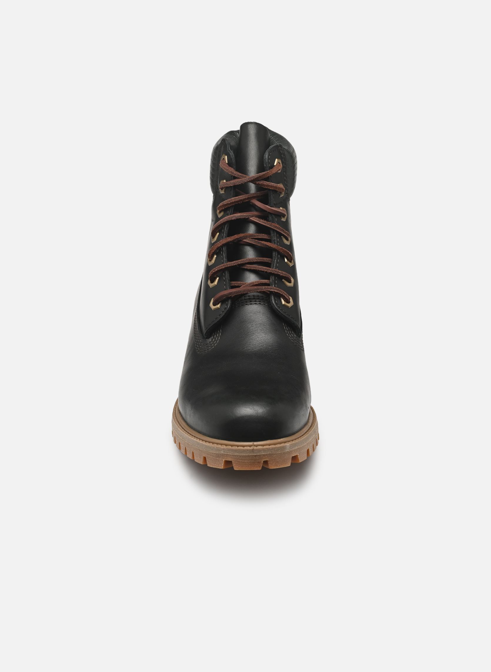 Veterlaarsjes Timberland Premium 6 Inch Lace Up Waterp heren groen Timberland Veterlaarsjes Timberland Premium 6 Inch Lace Up Waterp heren groen DARK GREEN FULL GRAIN