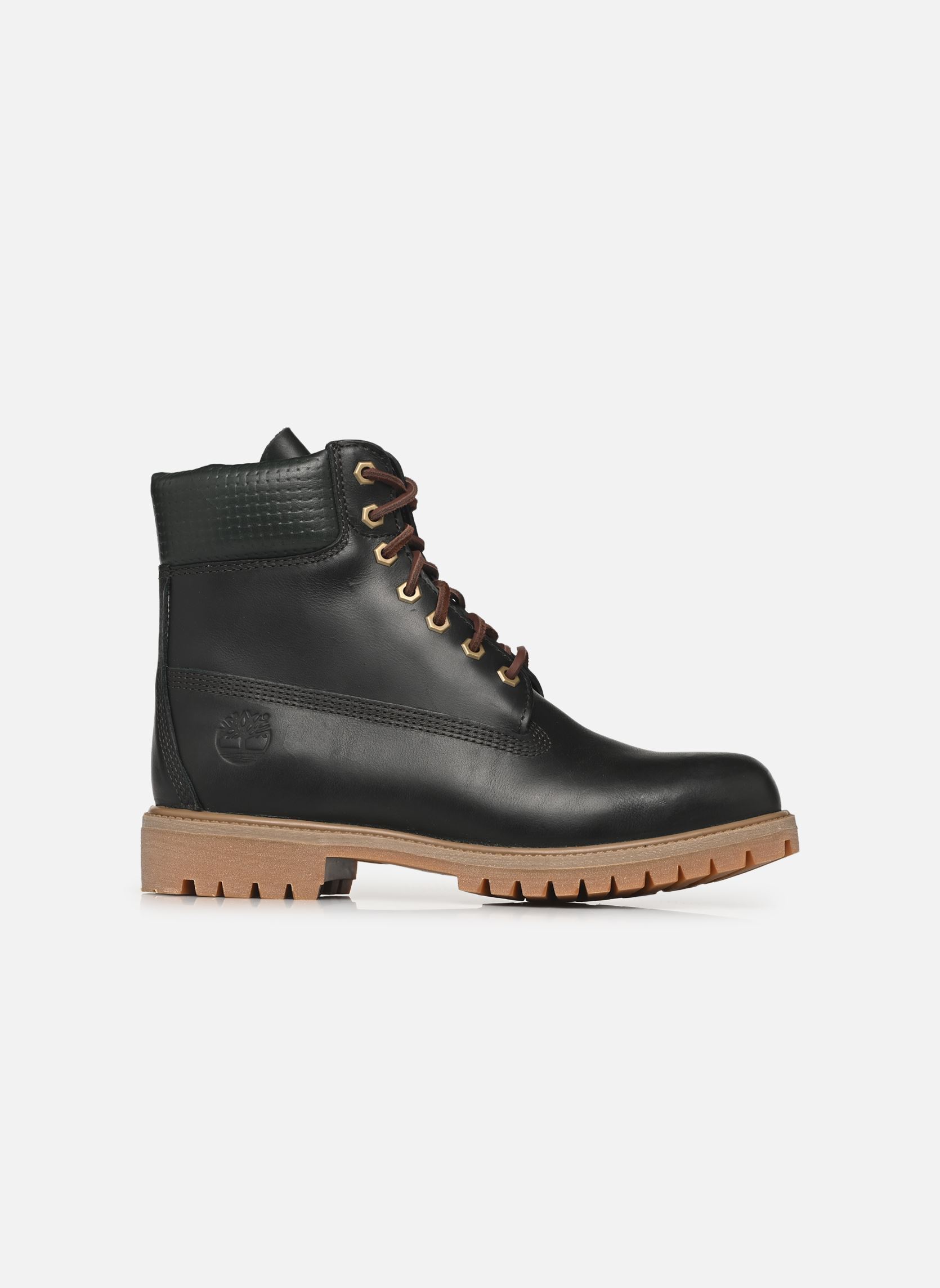 Veterlaarsjes Timberland Premium 6 Inch Lace Up Waterp heren groen Timberland Veterlaarsjes Timberland Premium 6 Inch Lace Up Waterp heren groen DARK GREEN FULL GRAIN