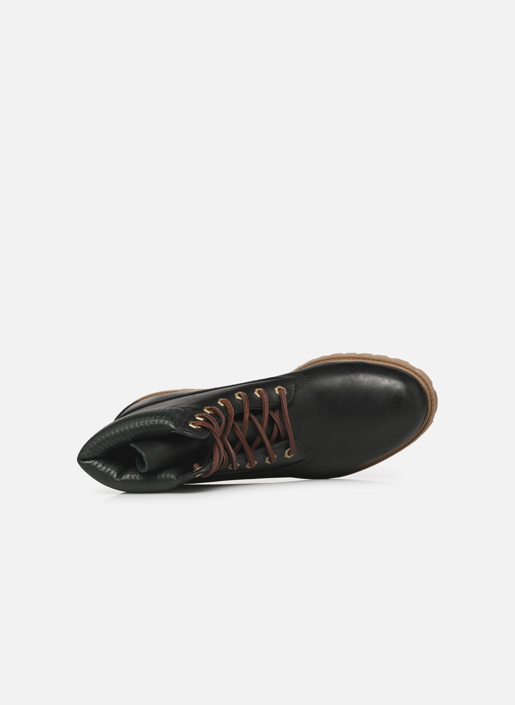 Veterlaarsjes Timberland Premium 6 Inch Lace Up Waterp heren groen Timberland Veterlaarsjes Timberland Premium 6 Inch Lace Up Waterp heren groen DARK GREEN FULL GRAIN